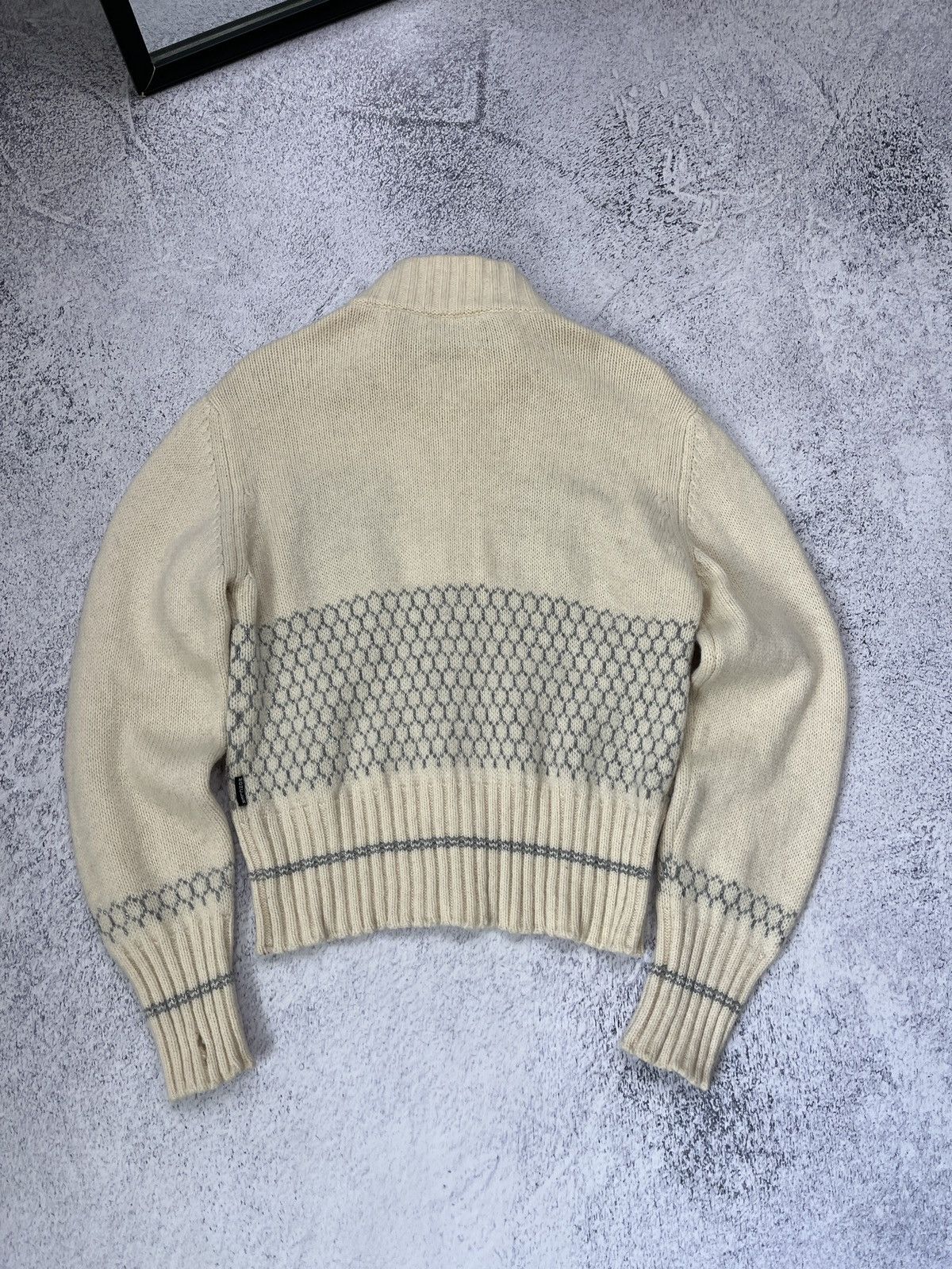 Moncler Vintage 90’s Moncler Grenoble Wool Knit Zip Sweater Jacket Size S / US 4 / IT 40 - 14 Thumbnail