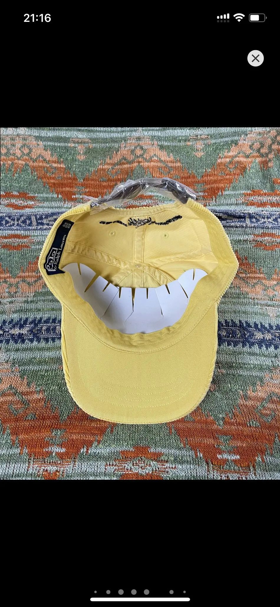 Polo Ralph Lauren Polo Ralph Lauren Rare Leather Baseball Hat cap Size ONE SIZE - 4 Thumbnail