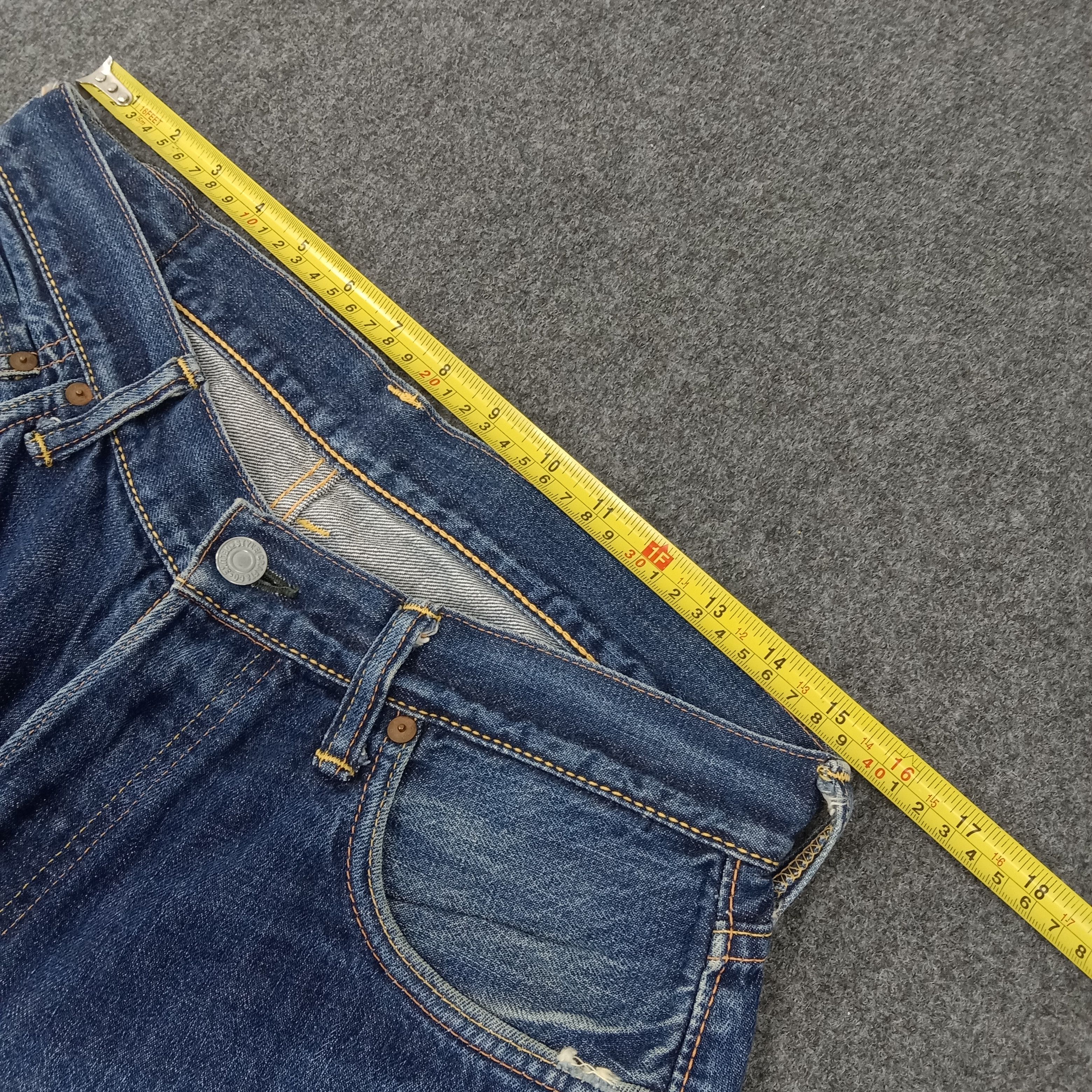 Evisu × Japanese Brand × Vintage Evisu Japanese Brand Daicock Custom Art Denim Jeans Size US 31 - 10 Thumbnail