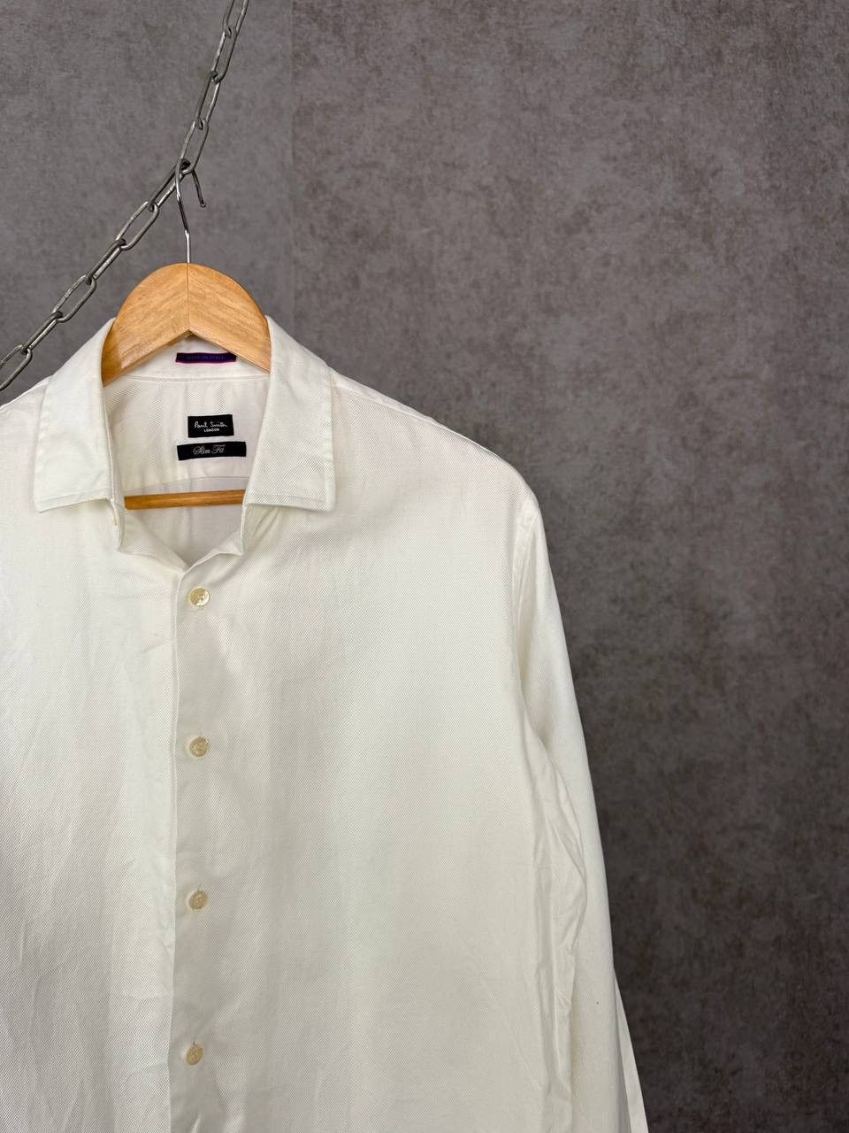 Paul Smith Paul Smith designer white shirt Size US L / EU 52-54 / 3 - 2 Thumbnail