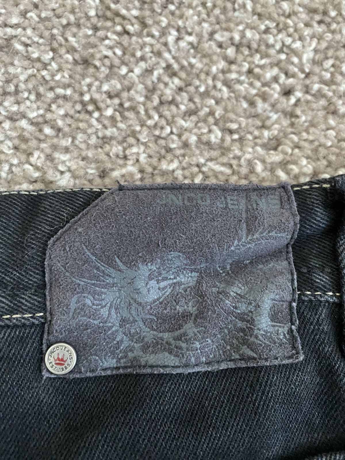 JNCO JNCO Skull Jeans Size US 34 / EU 50 - 5 Thumbnail