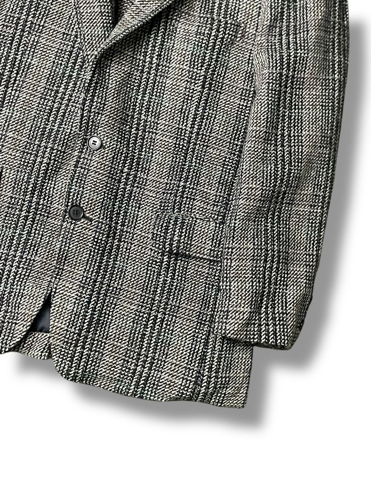 Japanese Brand × Vintage Sun Terrace Checked Cashmere&Wool Coat (70) Size US XS / EU 42 / 0 - 3 Thumbnail
