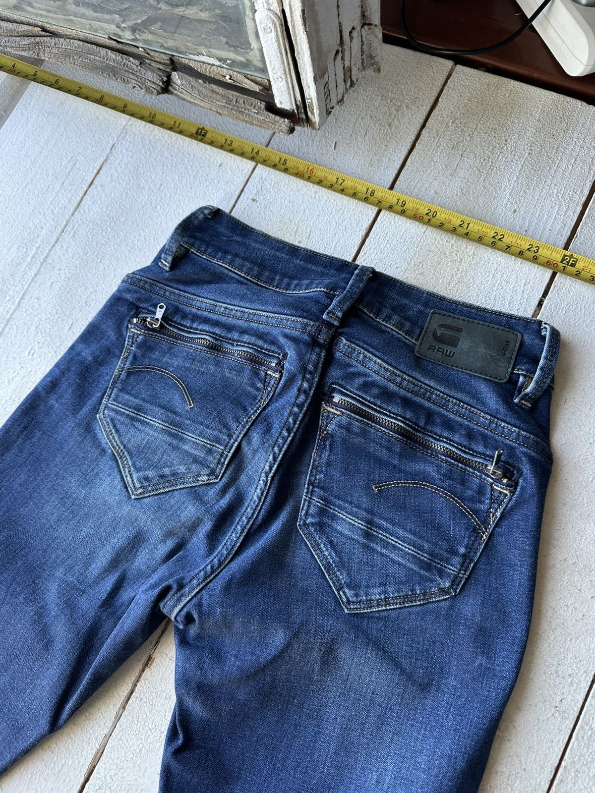 G-Star VNTG🚨G STAR RAW Jeans Washed Distressed Denim y2k Size 23" - 10 Thumbnail