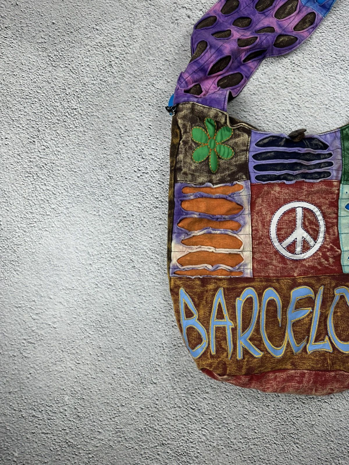 Other VTG Crazy Shoulder Bag Barcelona Y2K Diesel Style Japan SK8 Size ONE SIZE - 3 Thumbnail