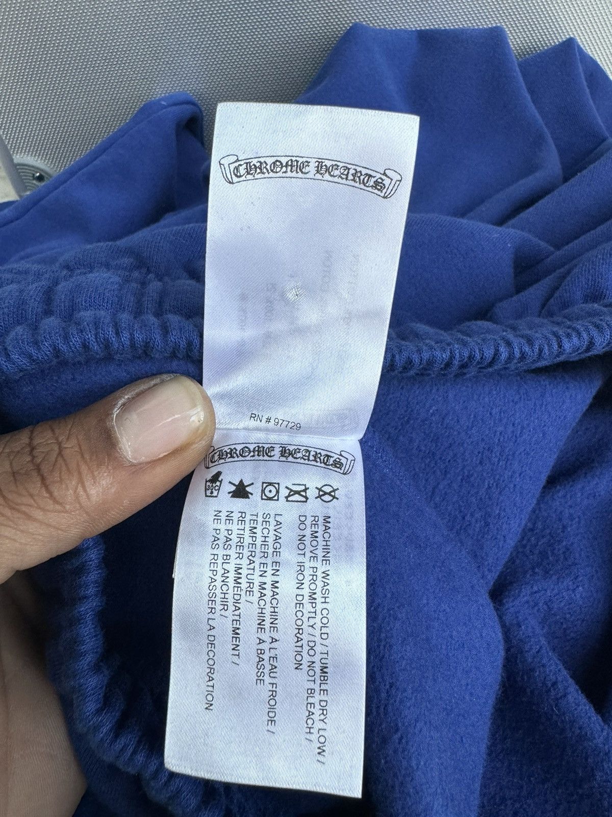 Chrome Hearts Chrome Hearts Matty Boy Space Blue Sweatpants Size XL Size US 36 / EU 52 - 4 Thumbnail