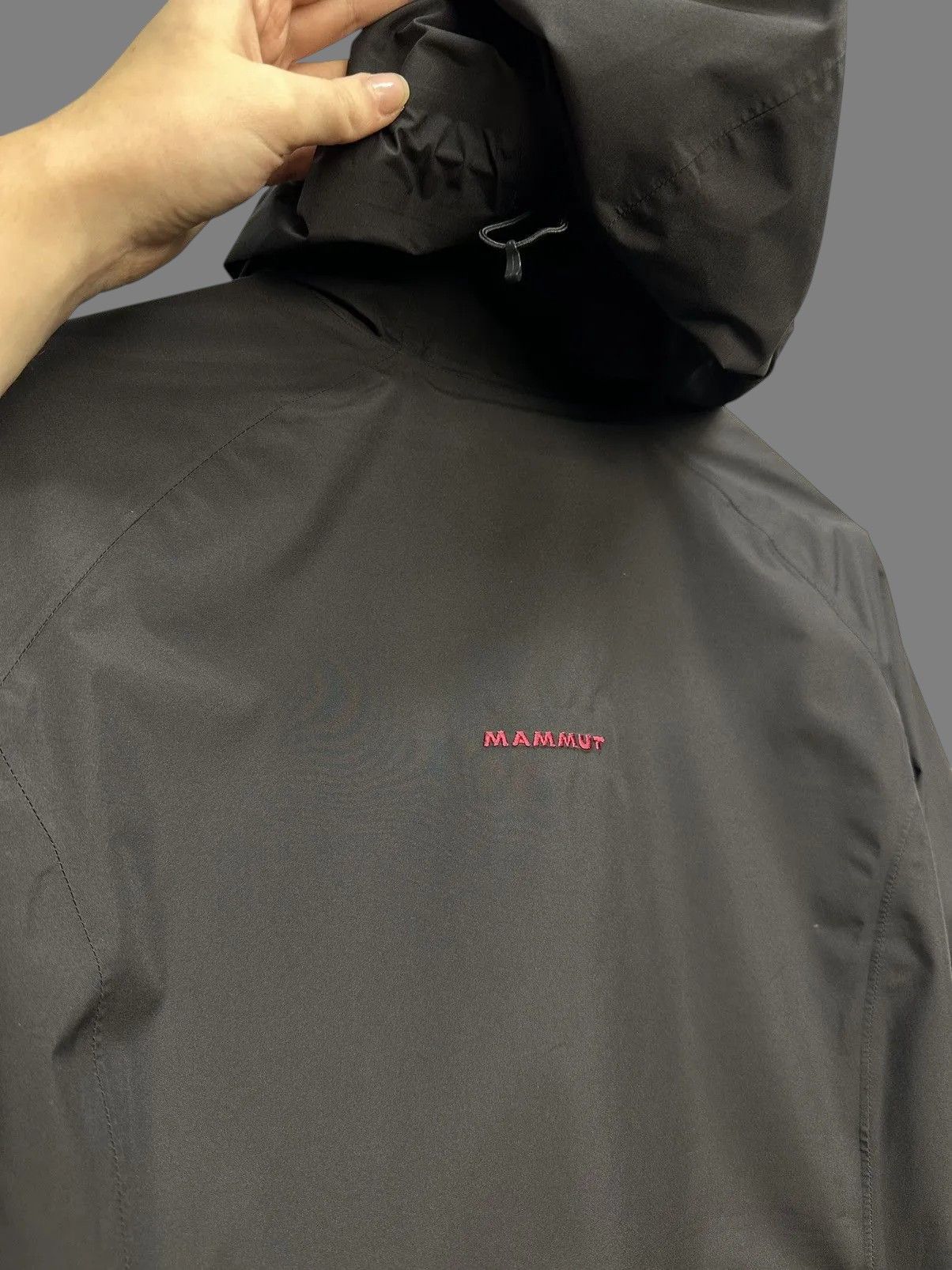 Goretex Mammut Black Shell Jacket Gore-Tex Outdoor Techwear Size S / US 4 / IT 40 - 14 Thumbnail