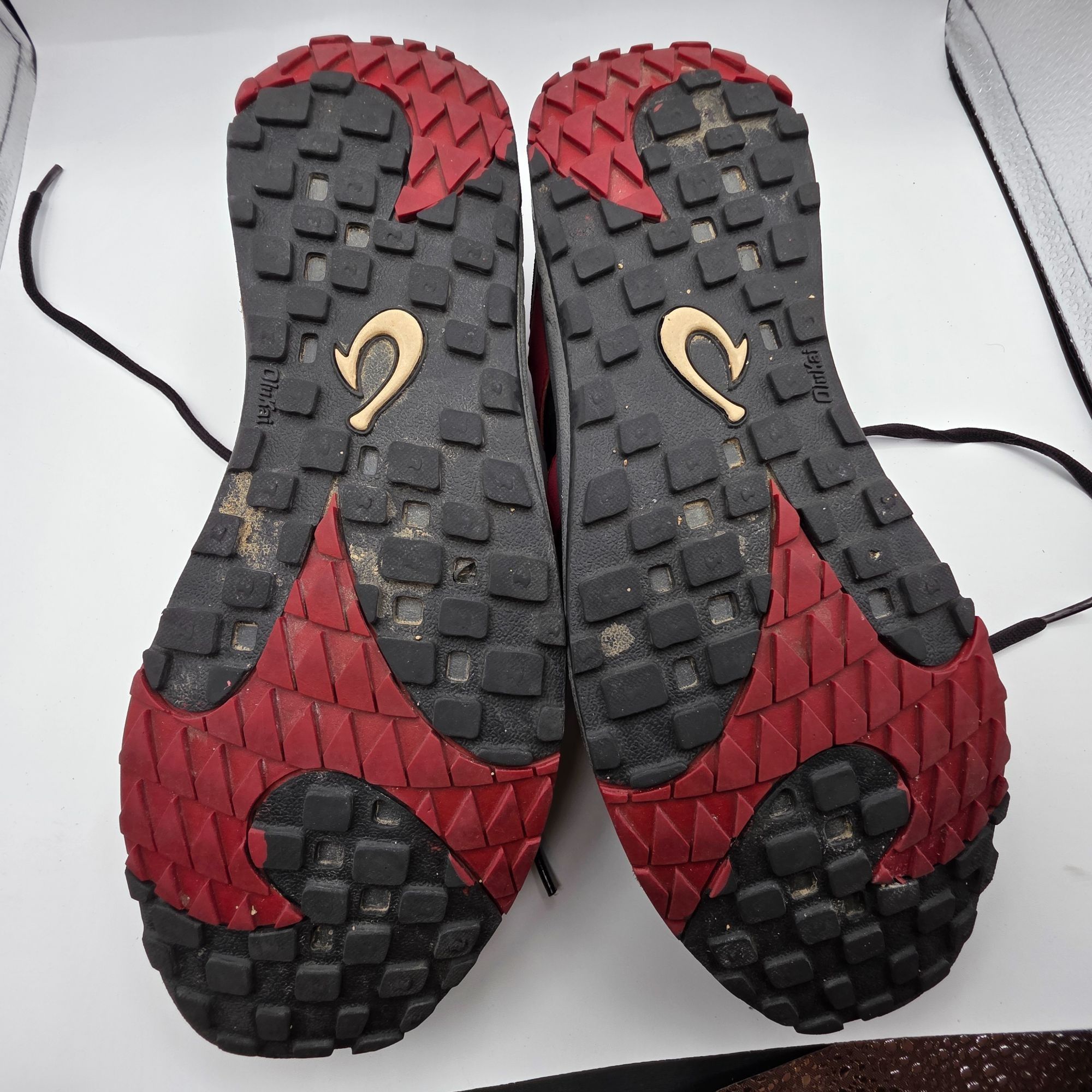 Olukai Olukai Kia'I Trainer 2 Mens Size 11 Black Red Shoes Walking Size US 11 / EU 44 - 8 Thumbnail