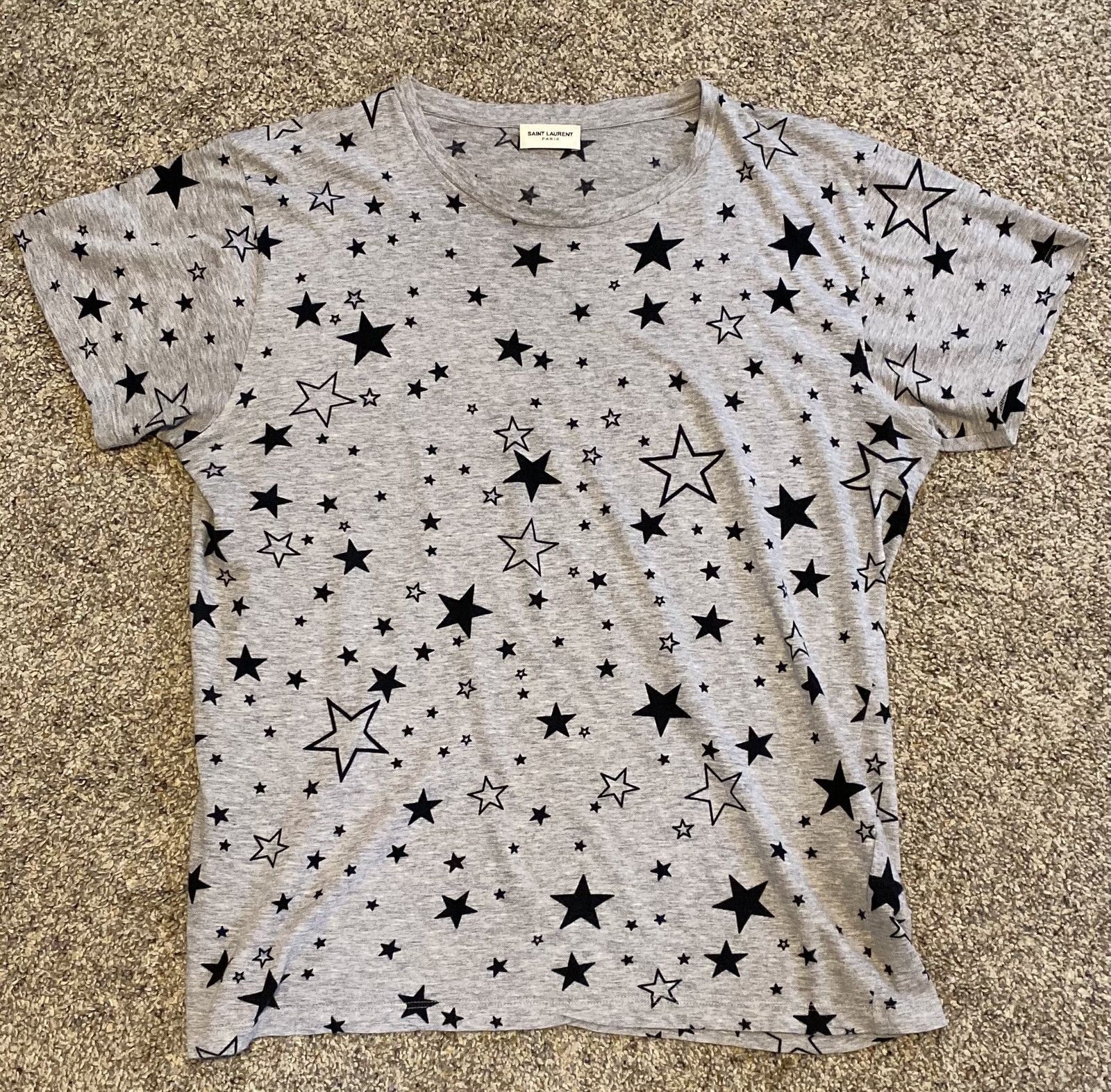 Saint Laurent Paris SS15 Saint Laurent Paris Start tee Size US M / EU 48-50 / 2 - 1 Thumbnail