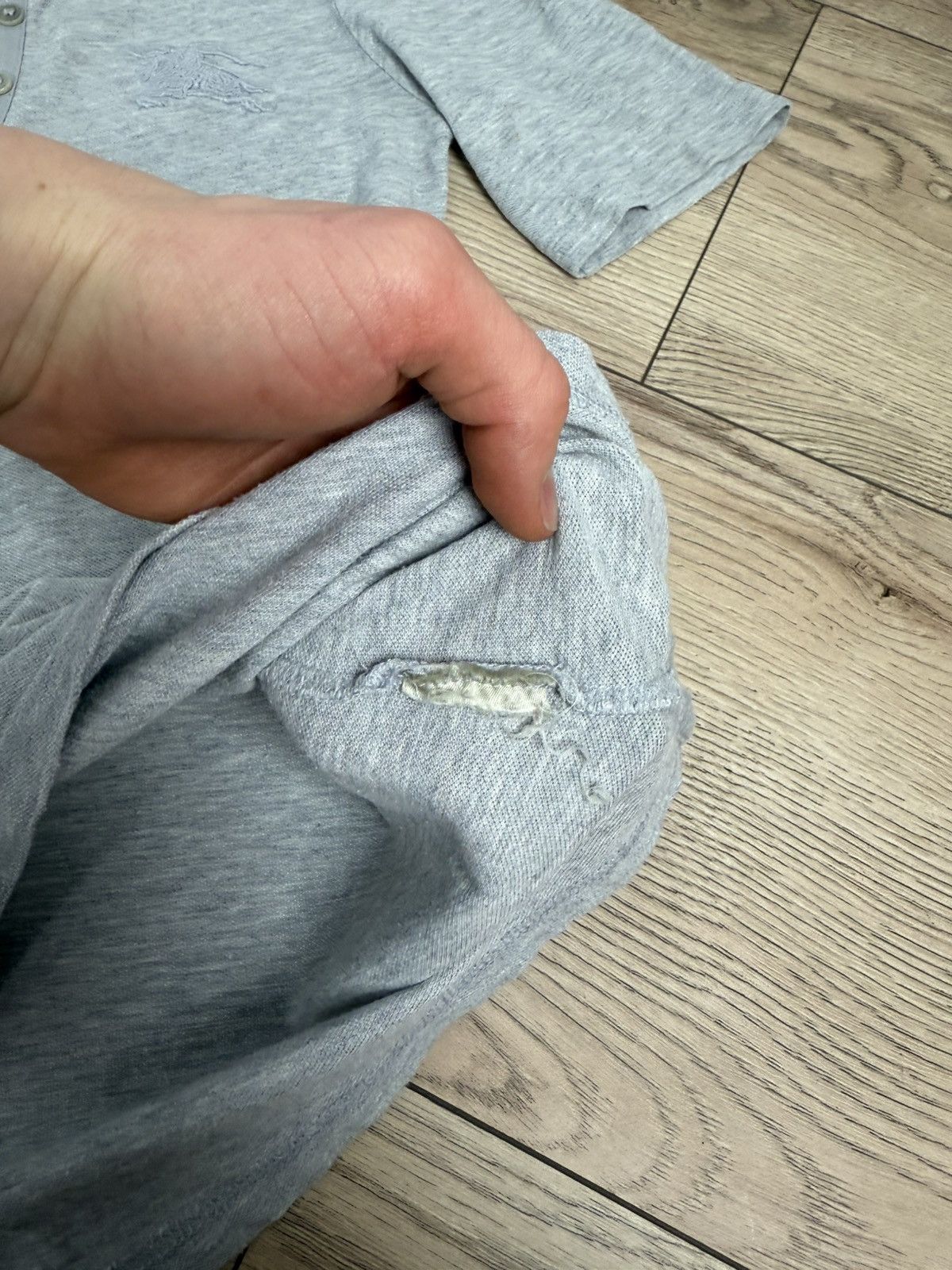 Burberry BURBERRY LOGO POLO TEE Size S / US 4 / IT 40 - 8 Thumbnail