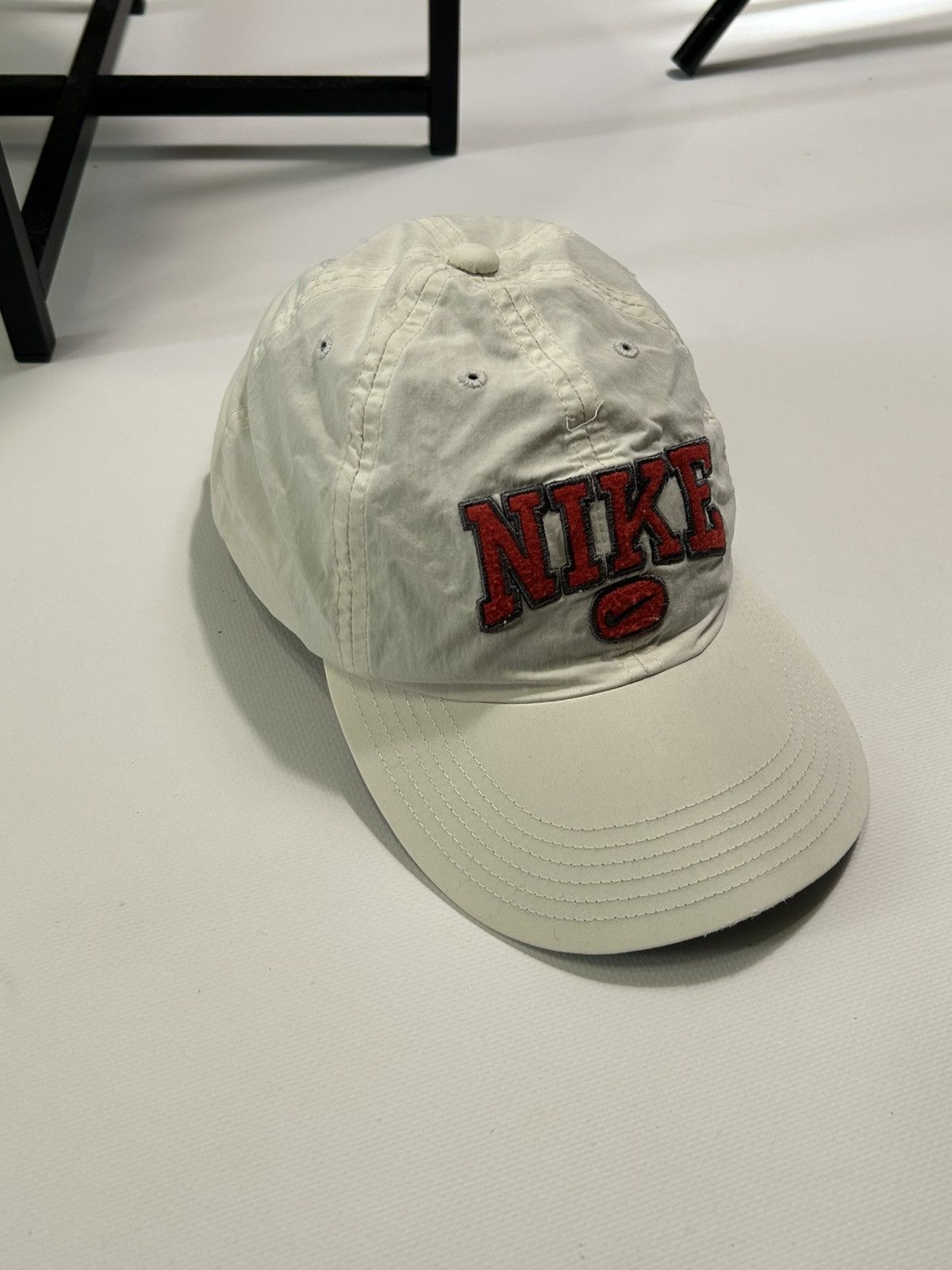 Nike × Vintage Nike Vintage Cap Large Logo Size ONE SIZE - 2 Thumbnail