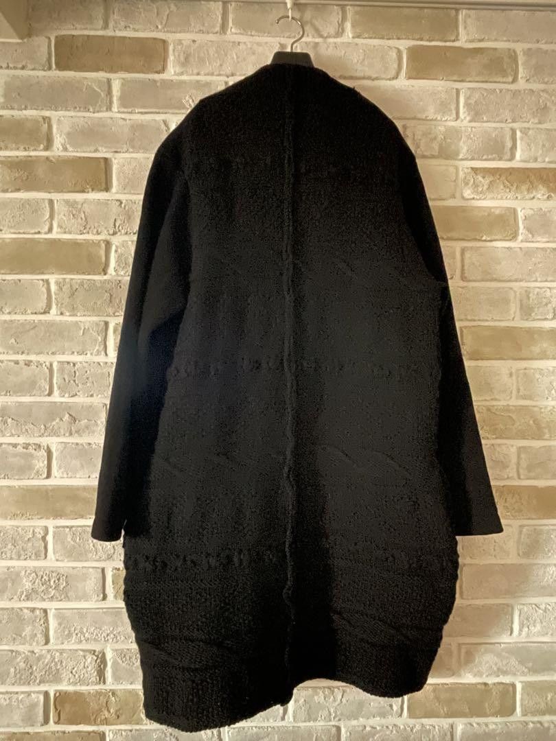 Yohji Yamamoto Yohji Yamamoto Pour homme 17aw cable long knit cardigan Size US L / EU 52-54 / 3 - 4 Thumbnail