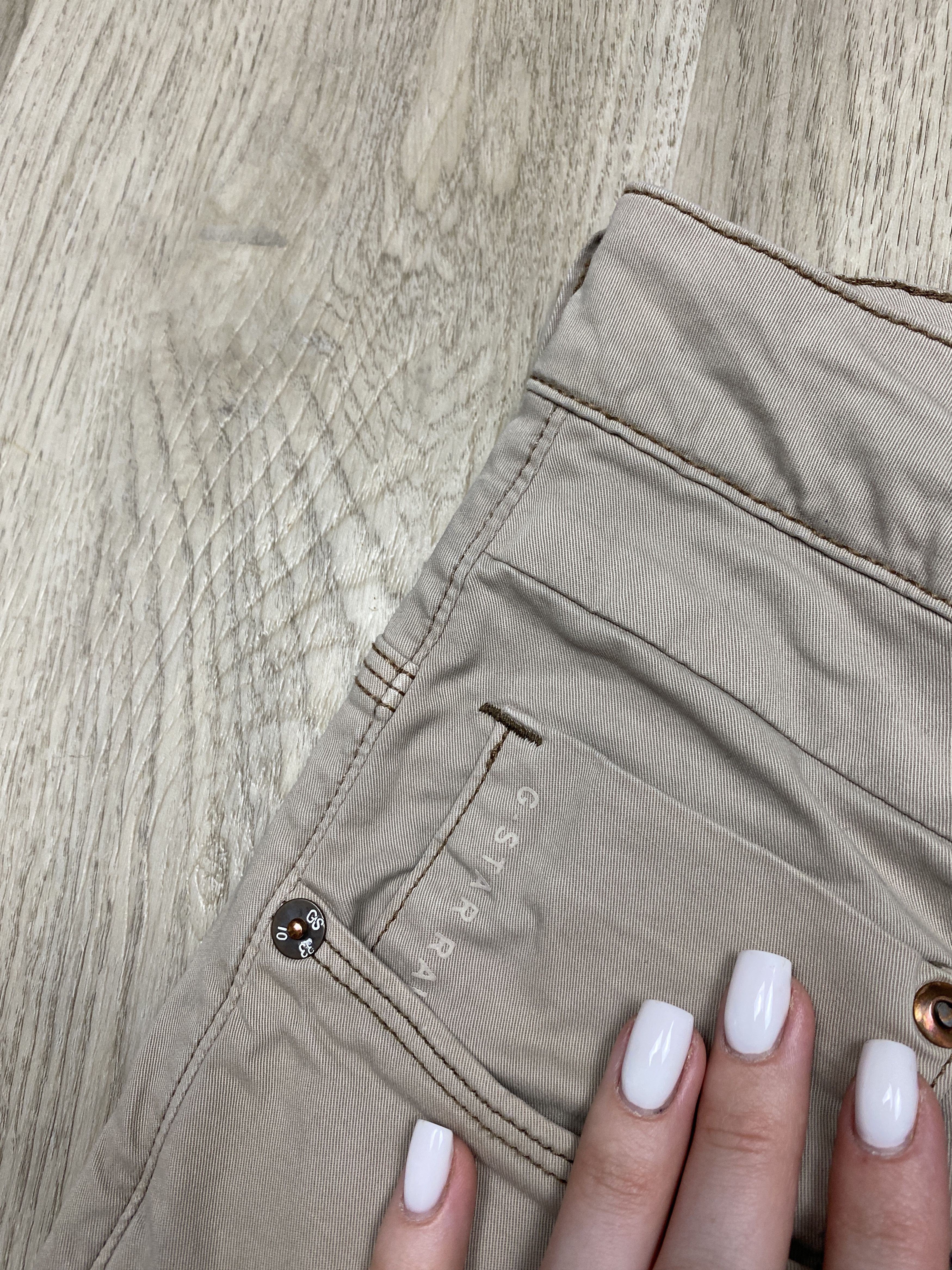 G-Star G Star Raw Vintage Mens New Radar Tapered Chino Pants Y2K Size US 33 - 7 Thumbnail