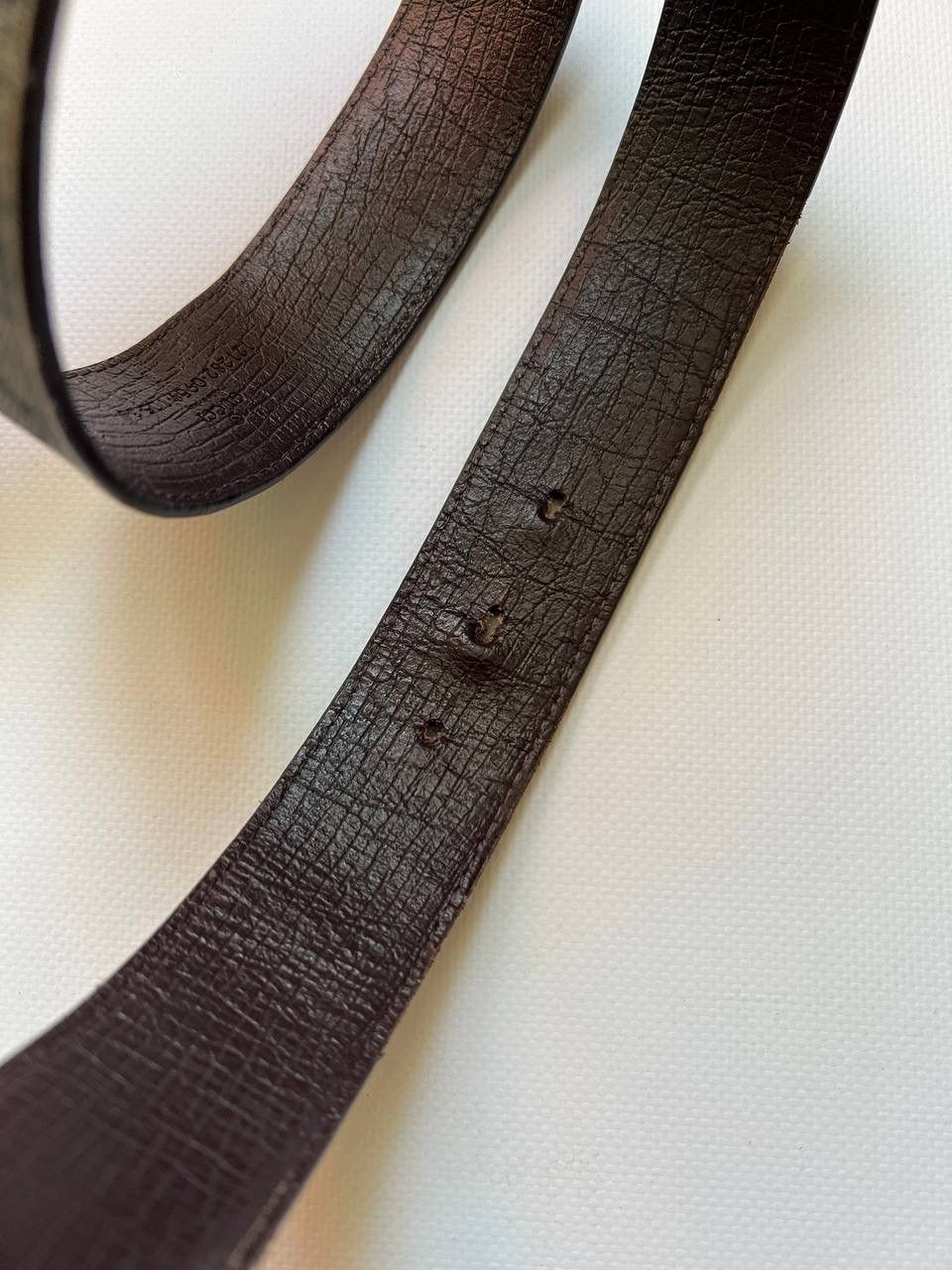 Gucci Vintage Gucci classic monogram belt Size ONE SIZE - 8 Thumbnail