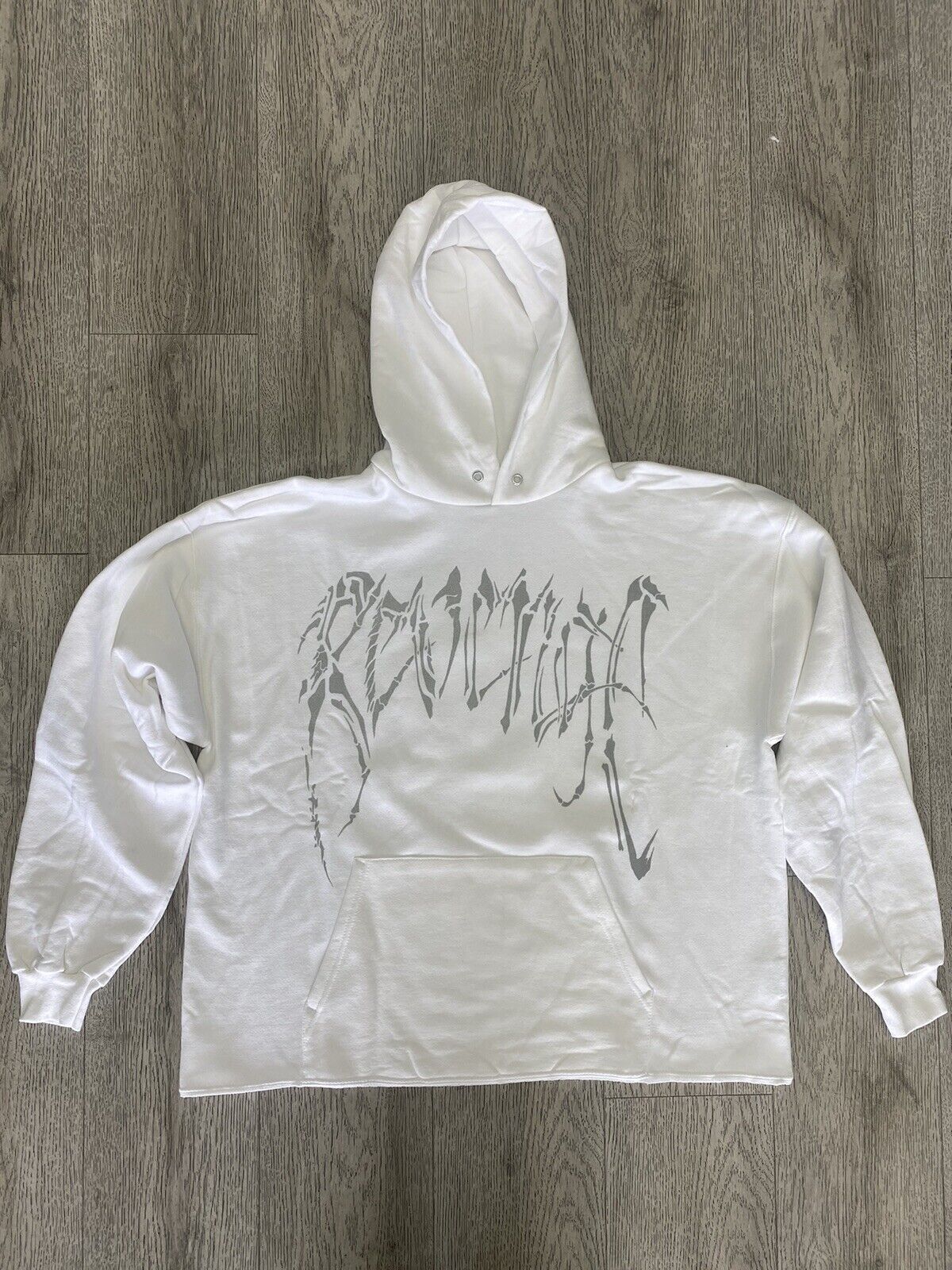 Revenge Revenge Bones Hoodie White (reflective) Size US XL / EU 56 / 4 - 4 Thumbnail