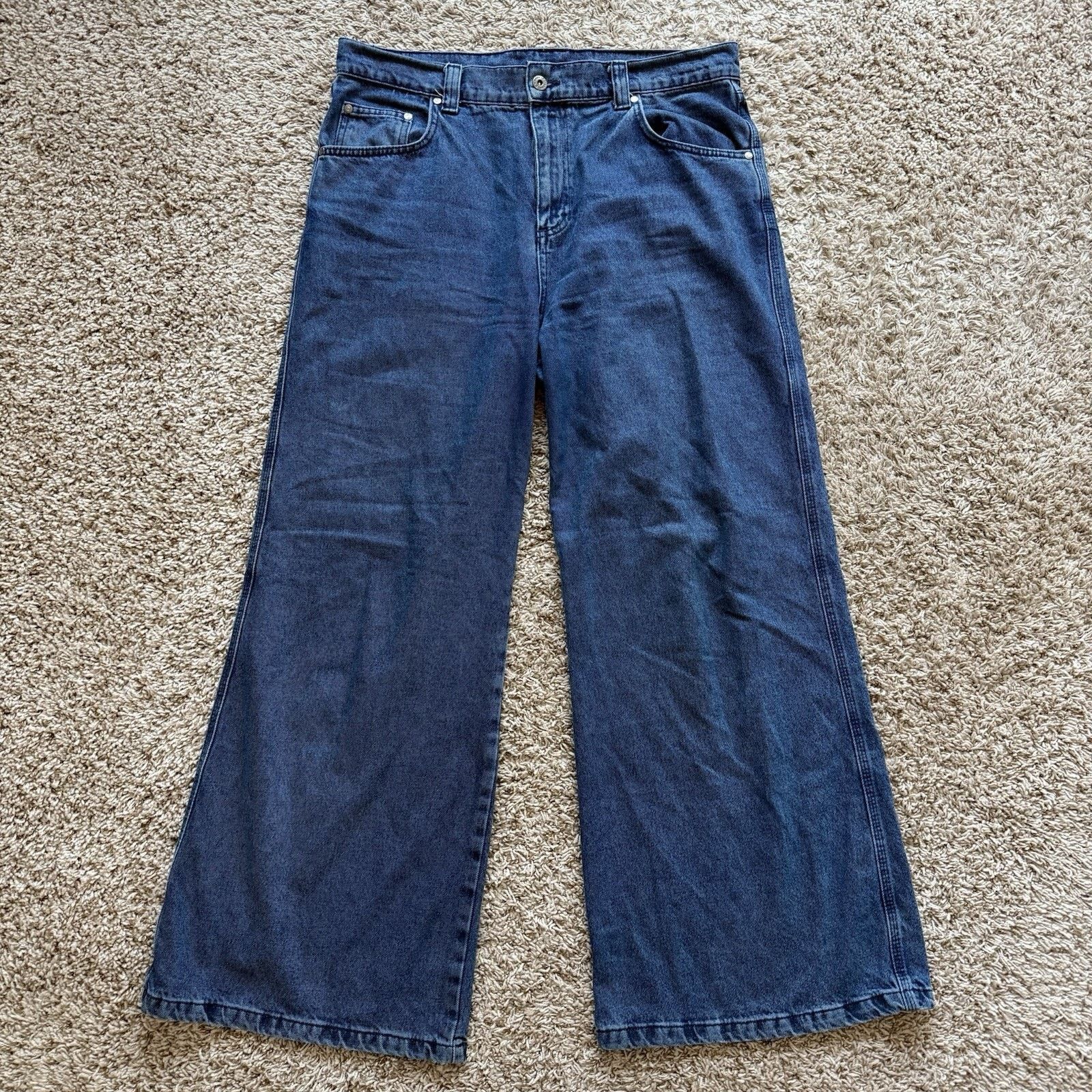 Kickers Kickers UK Denim Baggy Indigo Blue Jeans Pants Wom Size 34 Size 34" / US 12 / IT 48 - 7 Thumbnail
