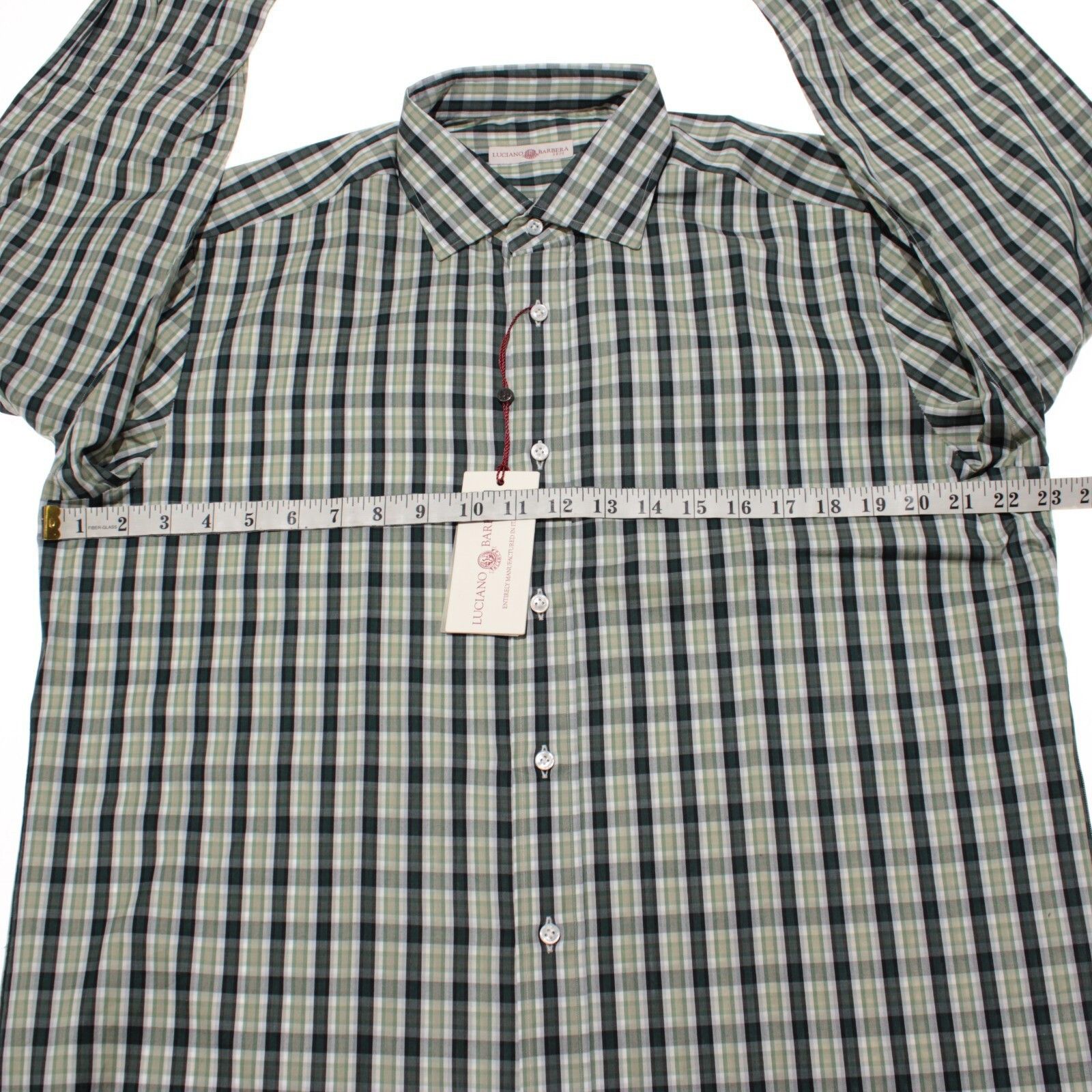 Luciano Barbera Luciano Barbera New with tags Shirt Size L US In Green Size US L / EU 52-54 / 3 - 7 Thumbnail