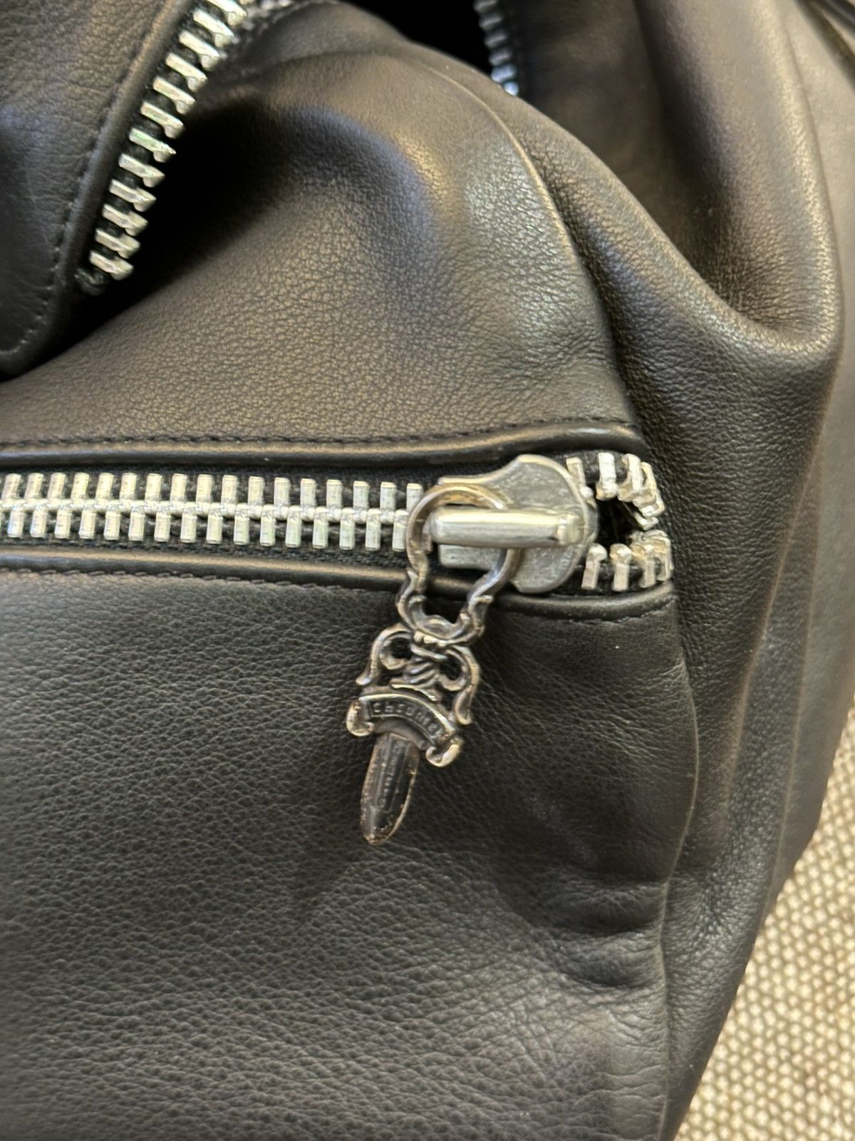 Chrome Hearts CHROME HEARTS LEATHER PATCHED CROSS DUFFLE Size ONE SIZE - 7 Thumbnail