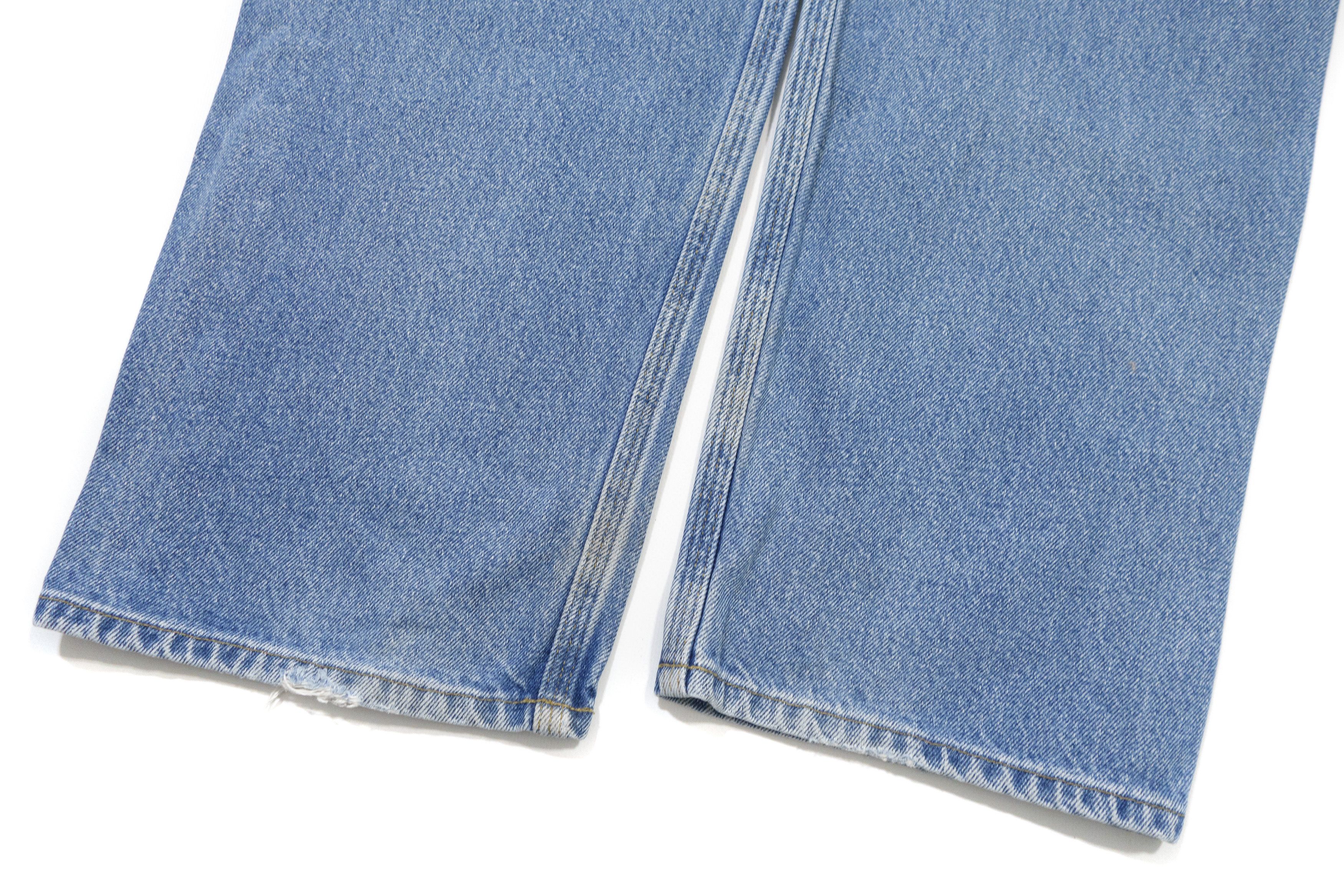 Carhartt 00s Relaxed Fit Straight Light Wash Blue Jeans Size US 35 - 6 Thumbnail