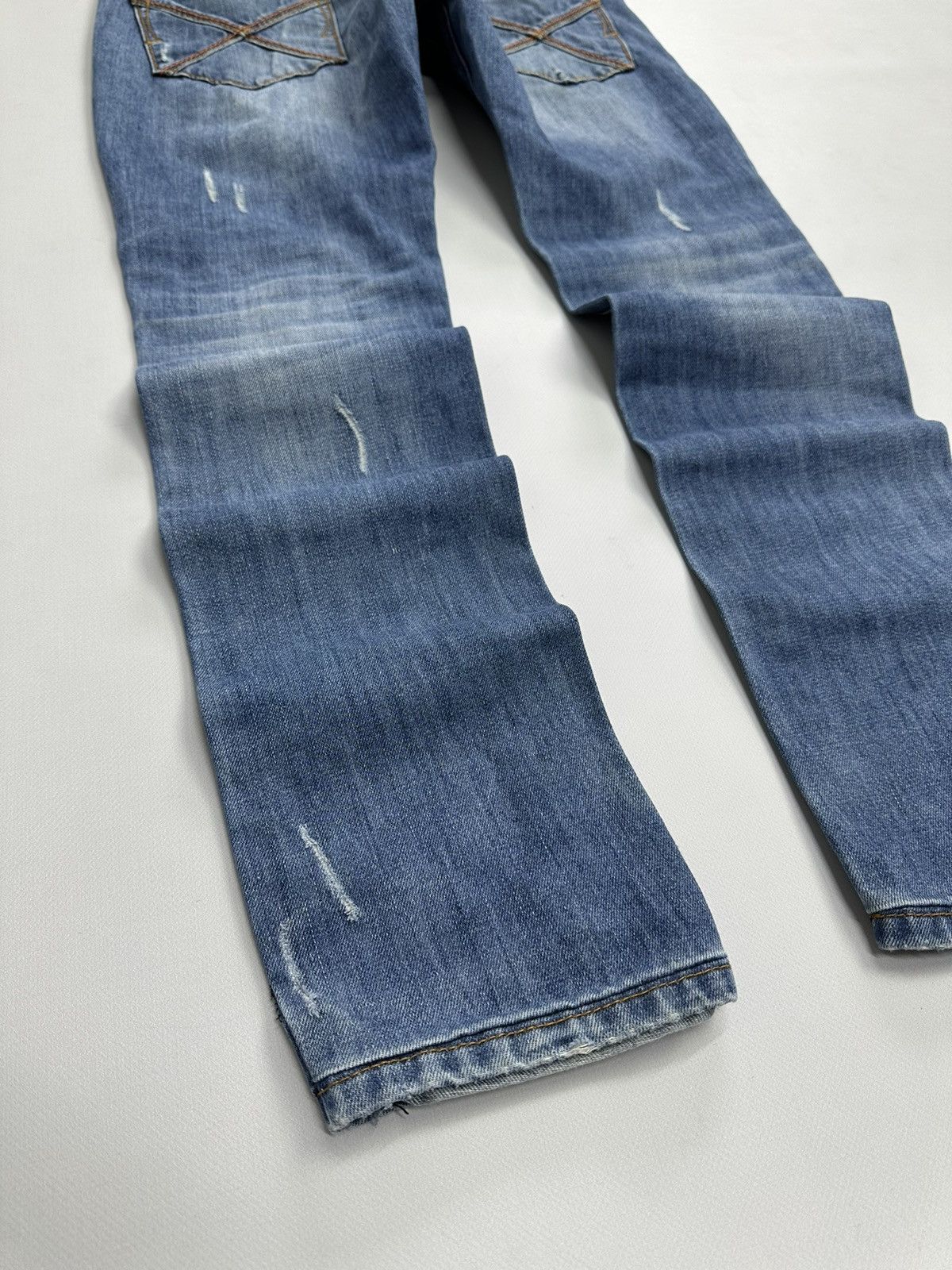 Takashi Murakami Vintage Denim Jeans Japanese Design Y2k Diesel Avantgarde Size US 32 / EU 48 - 9 Thumbnail
