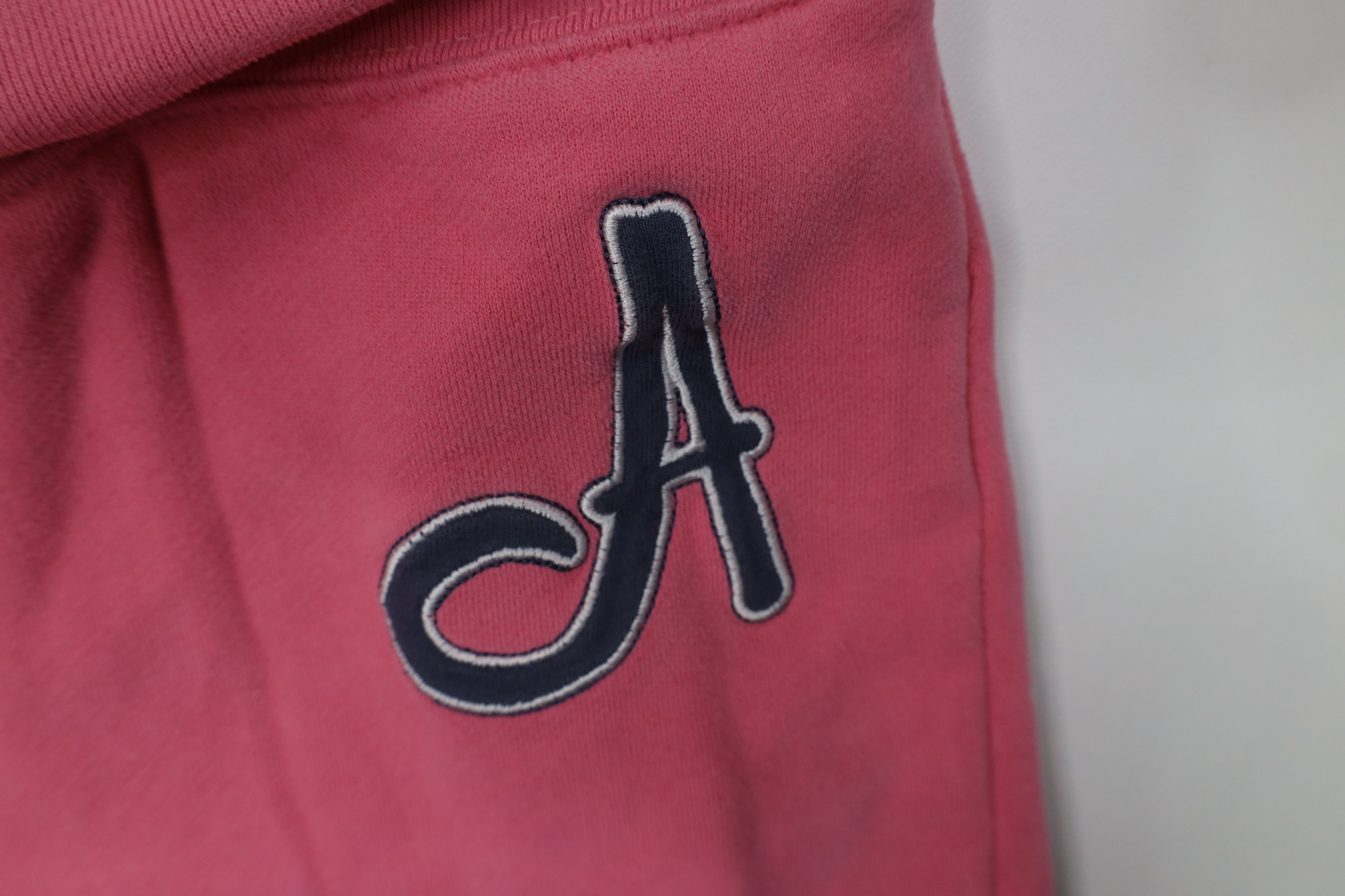 Aeropostale Vintage 90s Y2K Aeropostale Wide Leg Sweatpants Pink Size 32" / US 10 / IT 46 - 6 Thumbnail