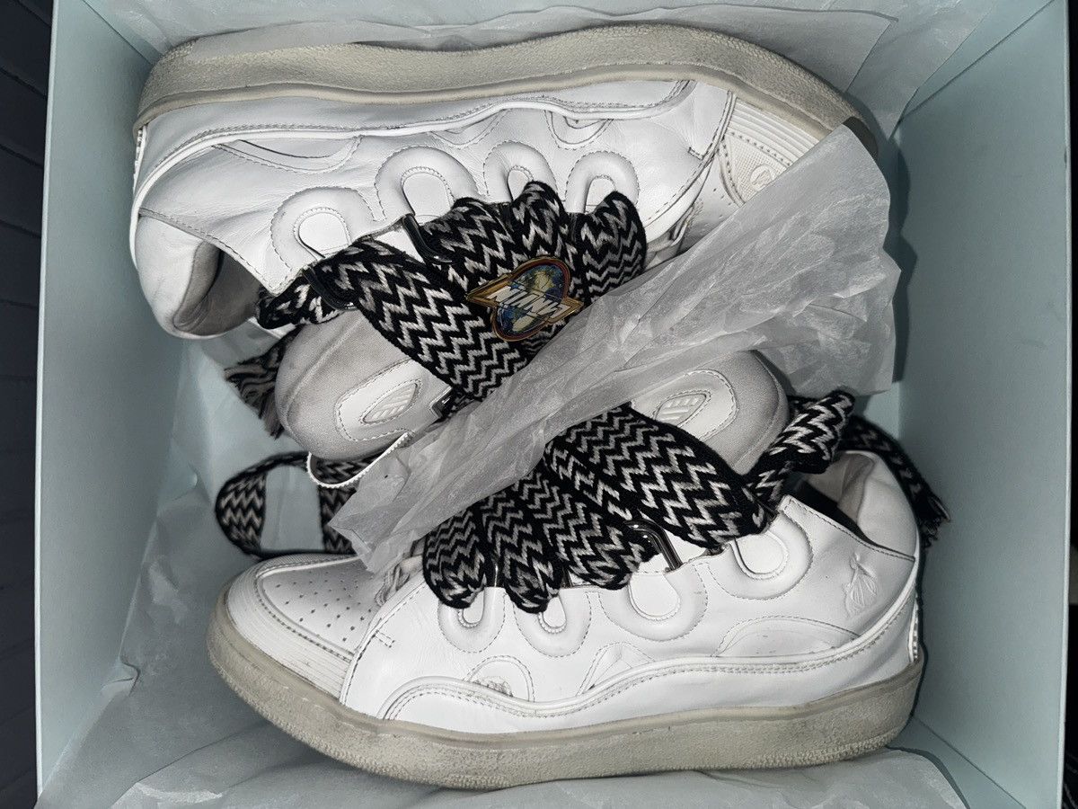 Lanvin Lanvin Future Curb Sneakers Pins Size US 11.5 / EU 44-45 - 11 Thumbnail