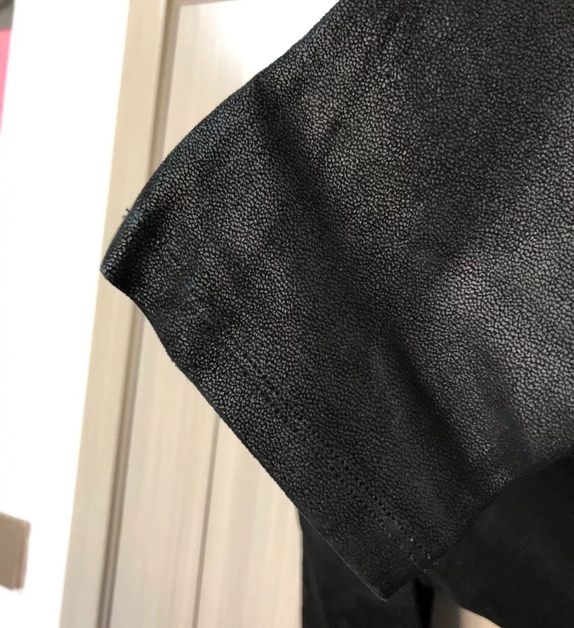 Helmut Lang Helmut Lang Sheepskin Black Leather Tights pants Size US 36 / EU 52 - 4 Thumbnail