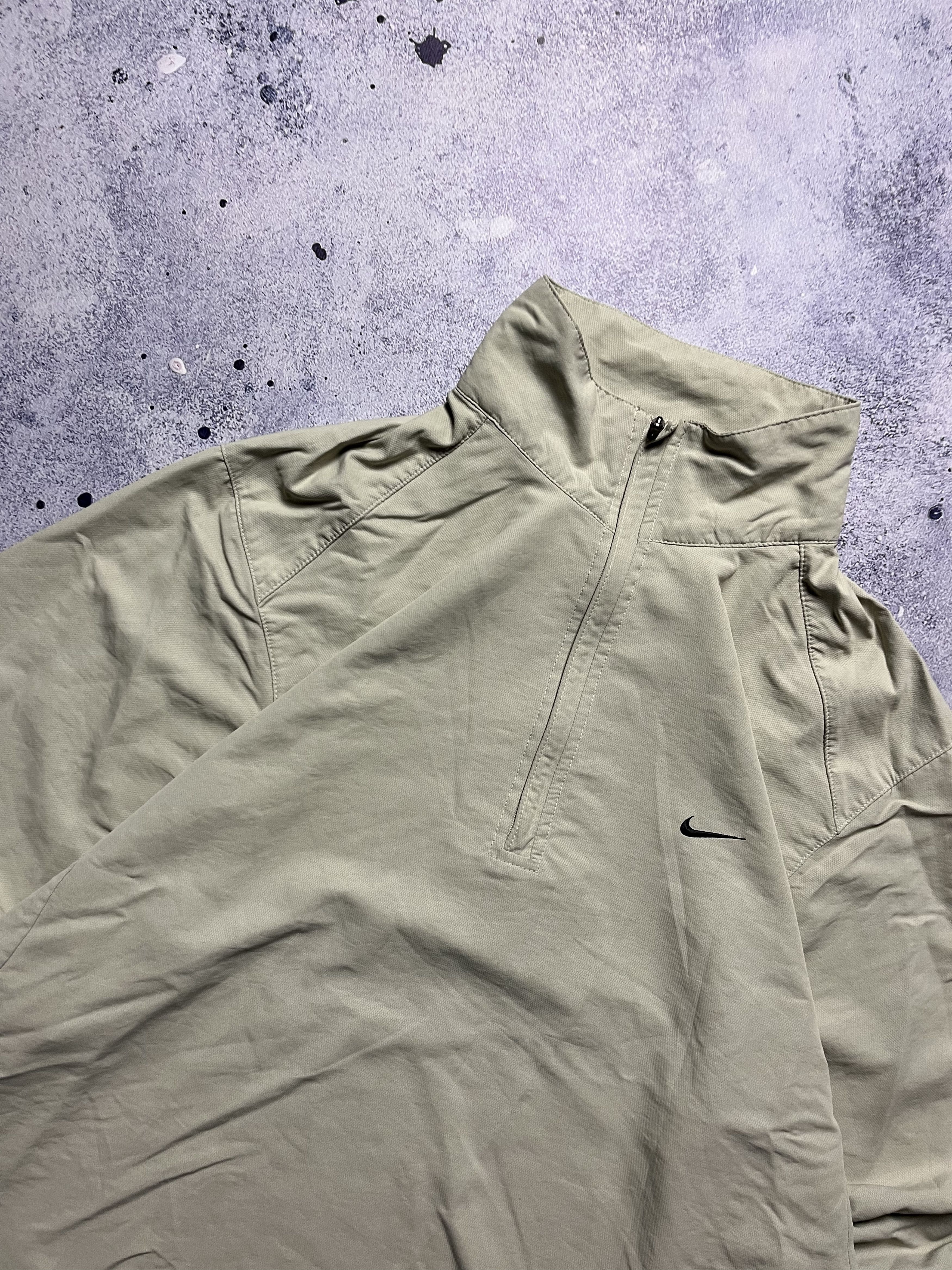 Nike × Vintage Nike Golf 90's Vintage 1/4 zip Light Jacket Y2K Hype Size US M / EU 48-50 / 2 - 3 Thumbnail
