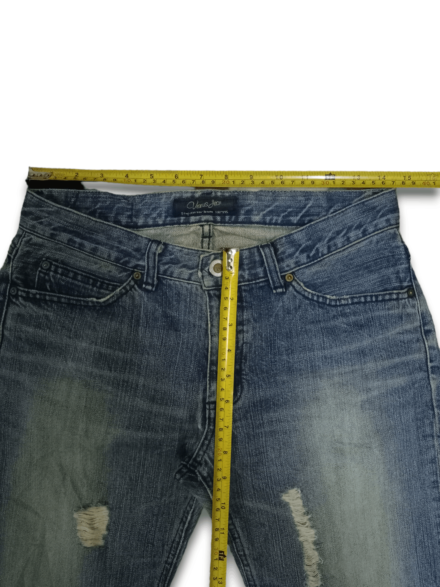 Edwin Vintage Japanese EDWIN Distressed Jeans Size 29 Size US 29 - 9 Thumbnail