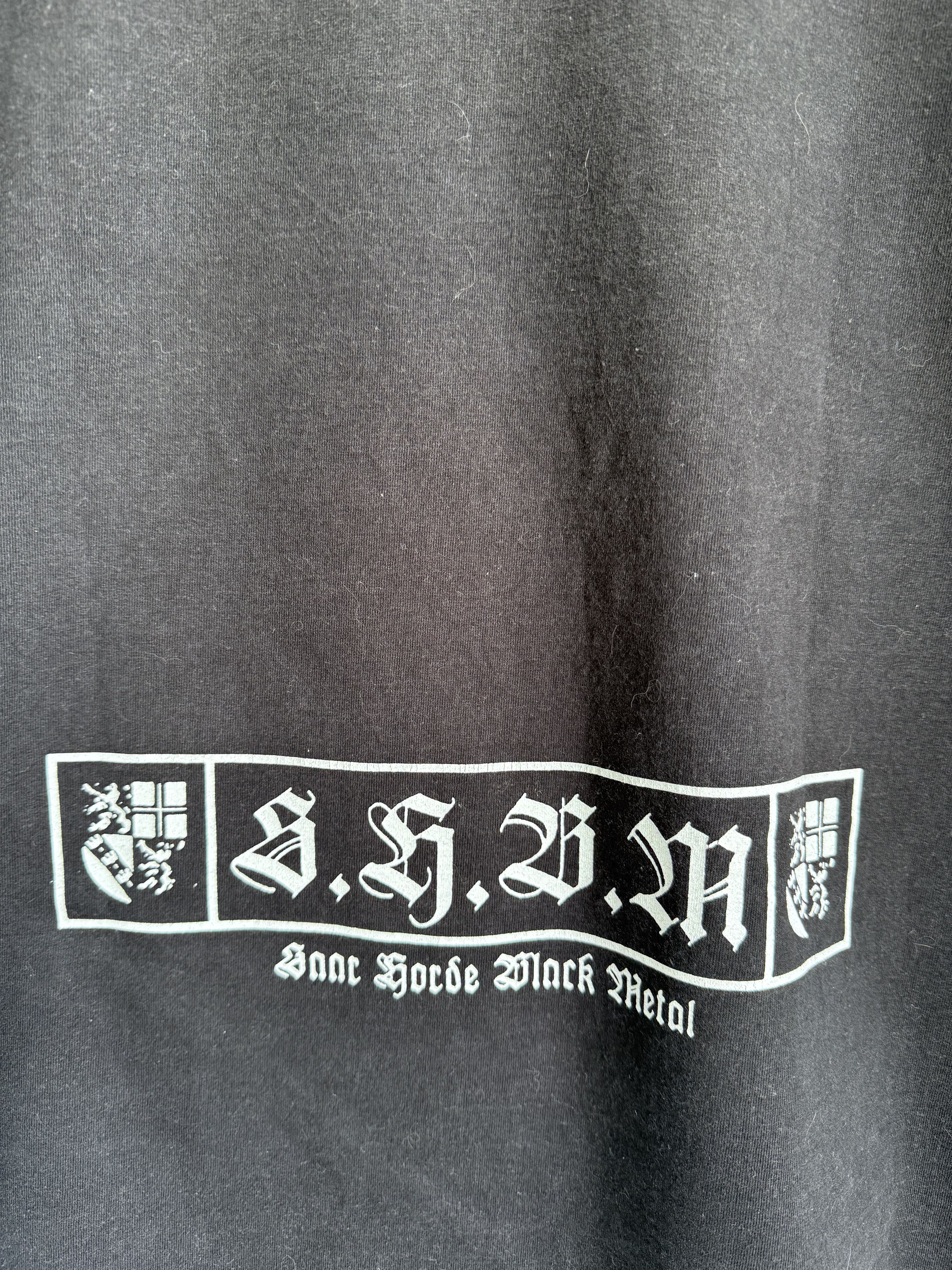 Band Tees × Vintage Vintage 2000s Frostland Black Metal t-shirt Size US L / EU 52-54 / 3 - 6 Thumbnail