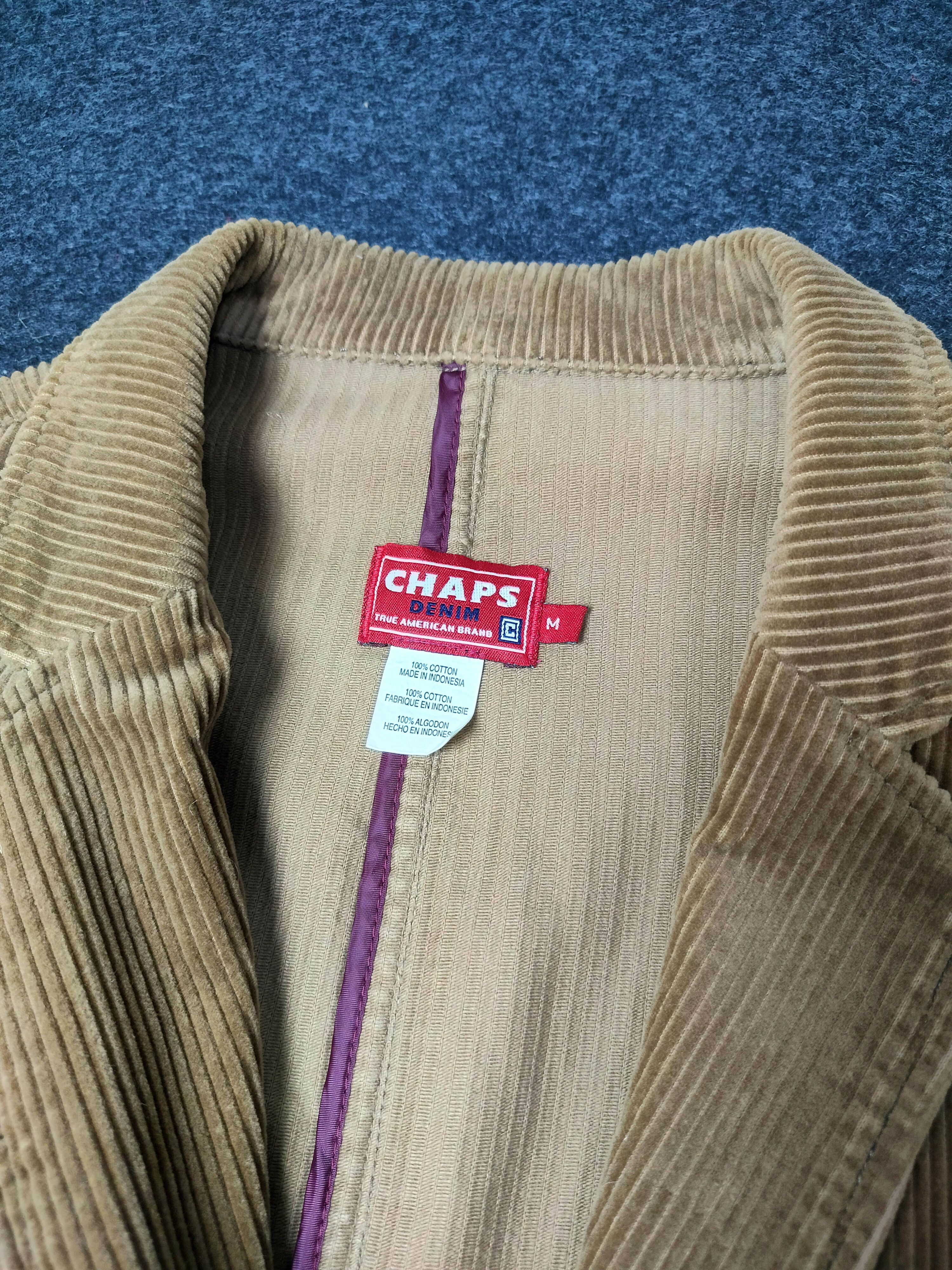 Chaps Vintage 90's Chaps Denim Corduroy Blazer Size US M / EU 48-50 / 2 - 6 Thumbnail