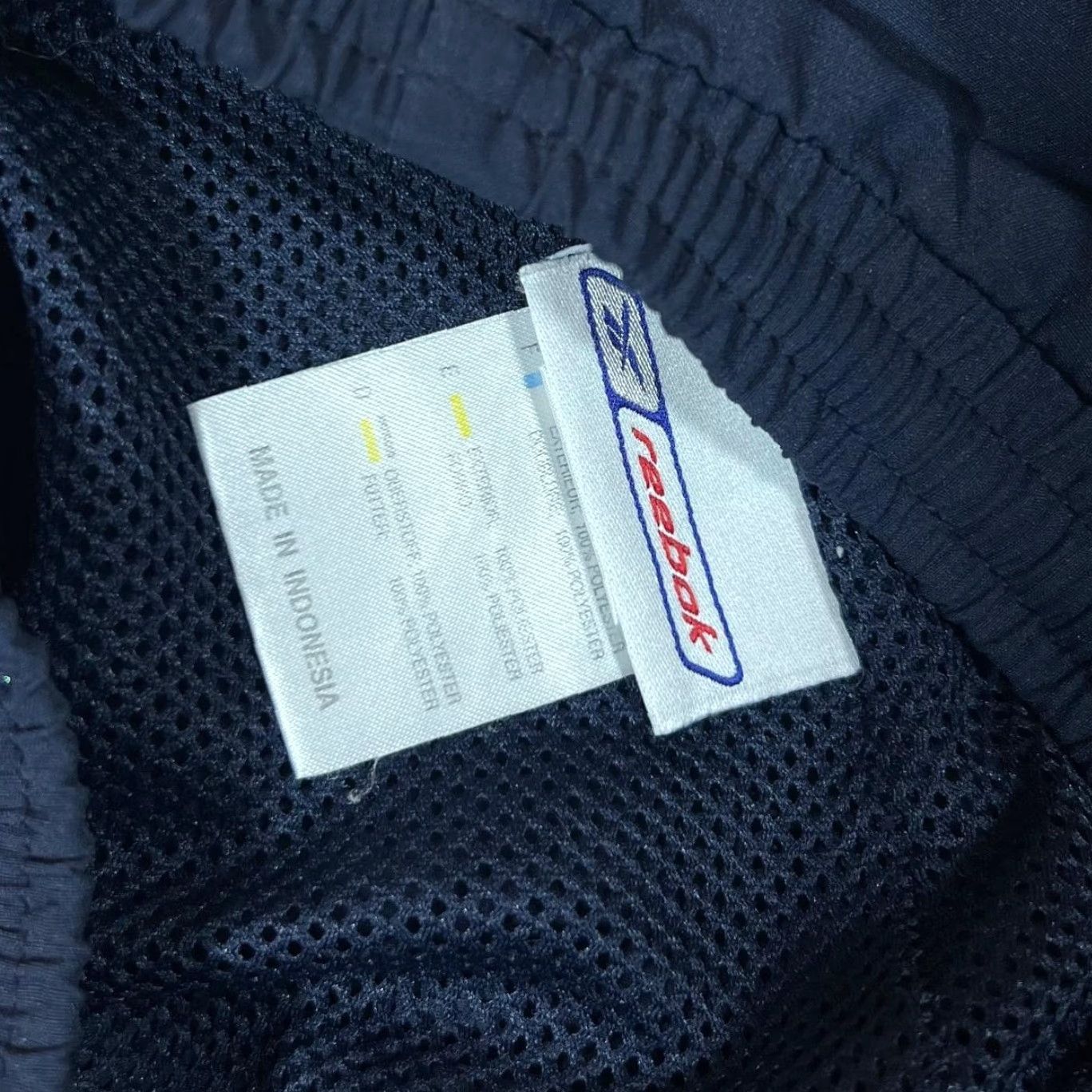 Reebok Reebok Track Pants Navy 00s Women's UK 12 Straight Cuff Trousers Gym & Training Size 34" / US 12 / IT 48 - 5 Thumbnail