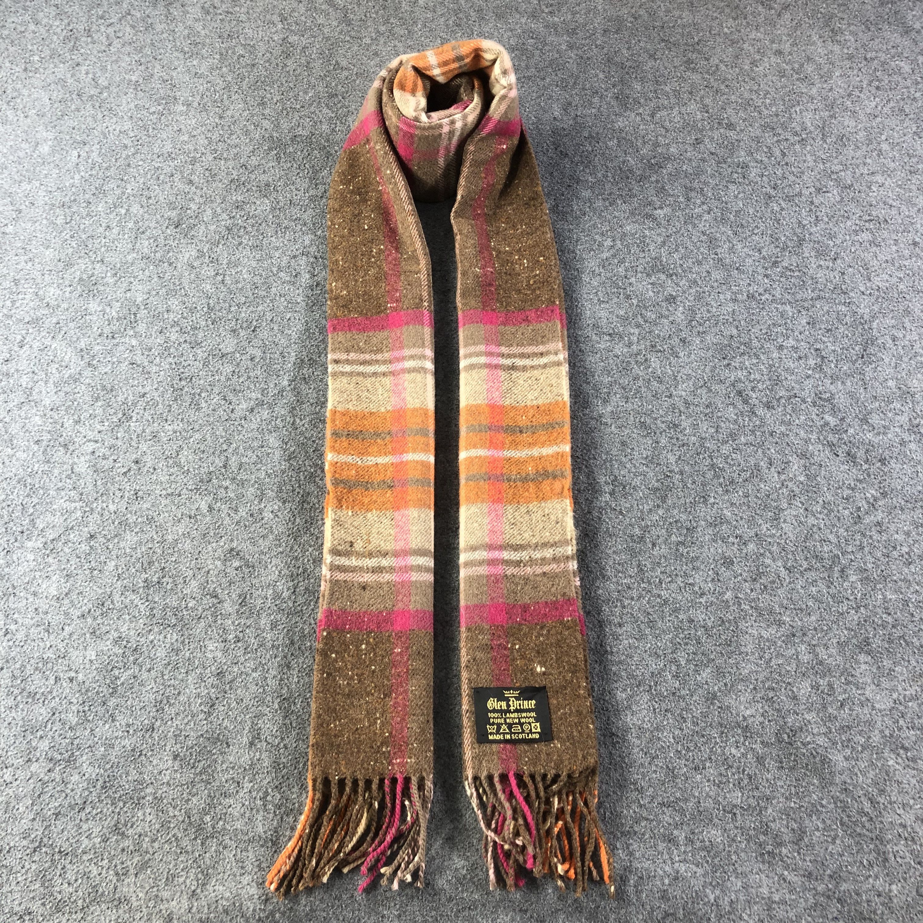 Hypebeast Glen Prince Wool Scarf Muffler V1162 Size ONE SIZE - 1 Thumbnail