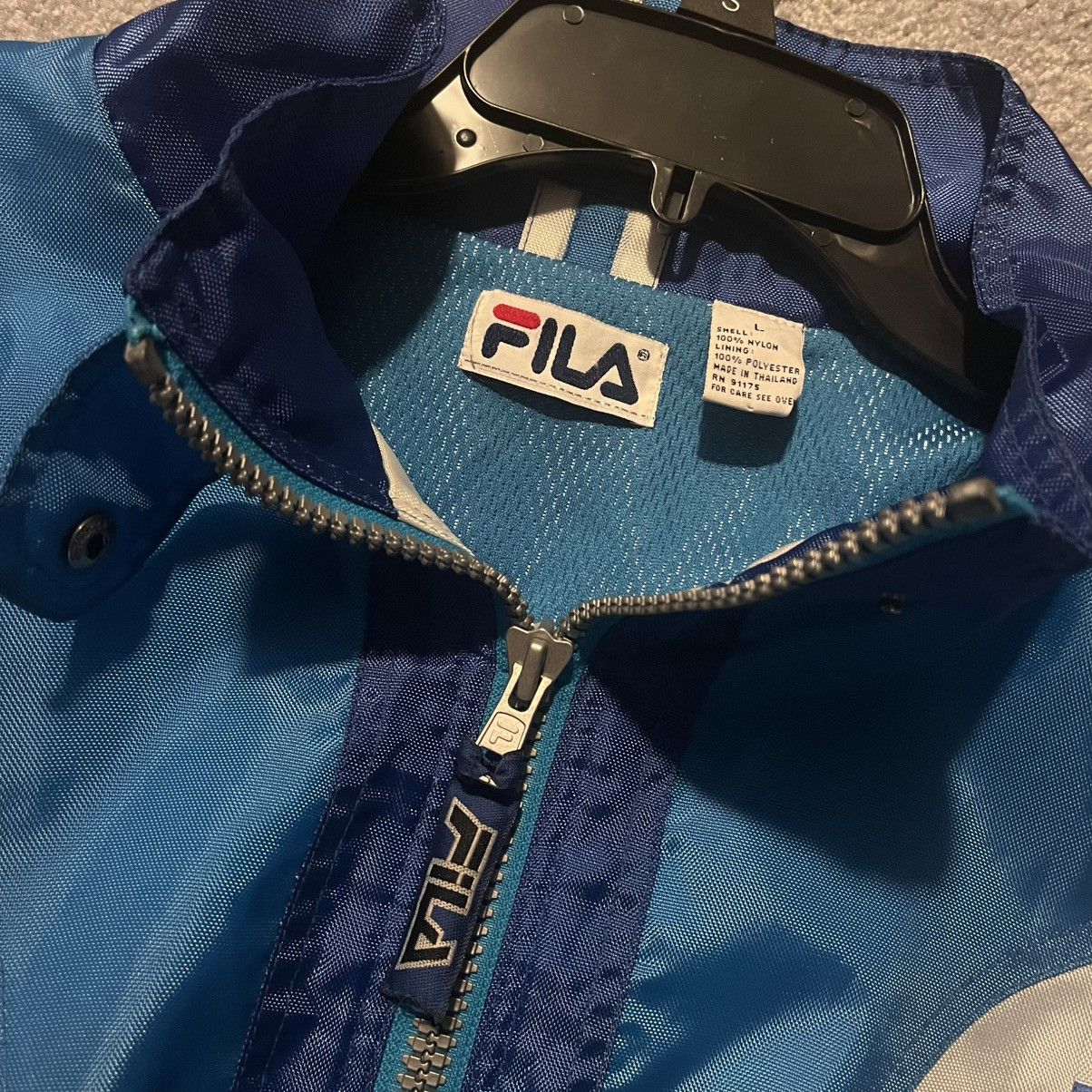 Fila Vintage 1990s FILA Alpine Snowbeach Snowboard Ski Zip Jacket Size US L / EU 52-54 / 3 - 9 Thumbnail