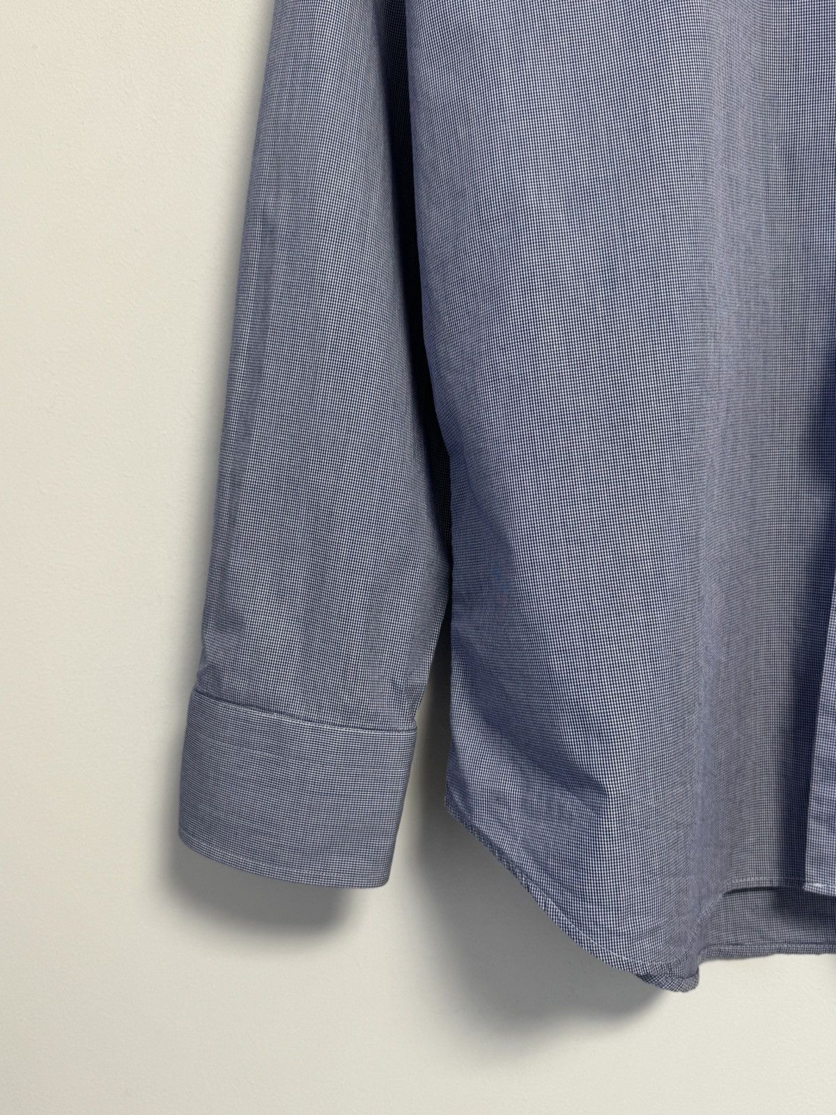 Canali Canali Button Up Shirt Blue Luxury Size US L / EU 52-54 / 3 - 6 Thumbnail