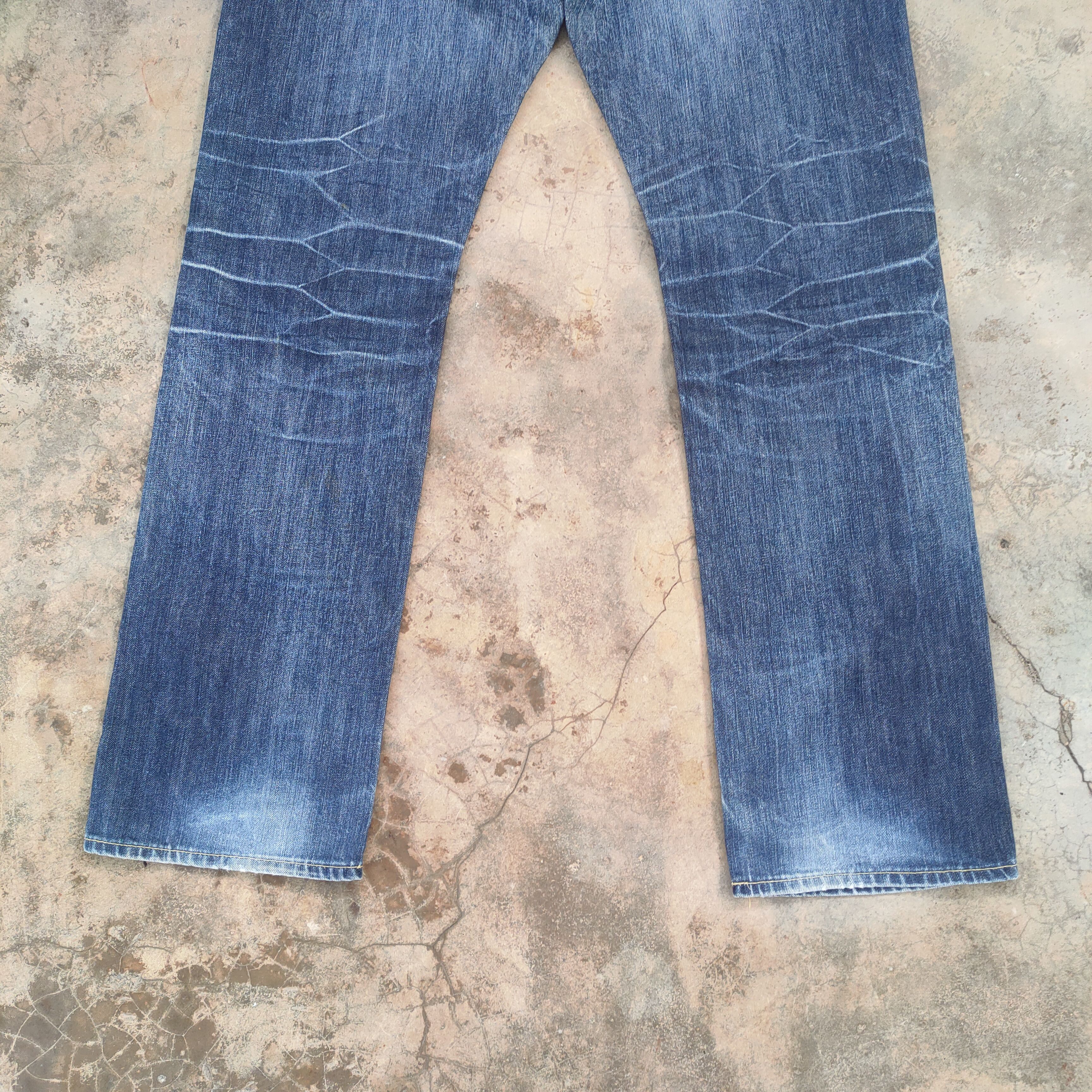 Japanese Brand W36 VINTAGE JAPANESE FADED DISTRESSED JEANS DENIM PANTS Size US 36 / EU 52 - 10 Thumbnail