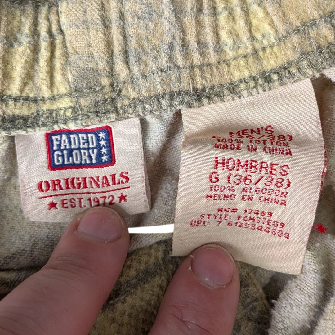 Faded Glory Vintage Faded Glory Camping/Woodland Pattern Pajama Pants Size US 36 / EU 52 - 3 Thumbnail