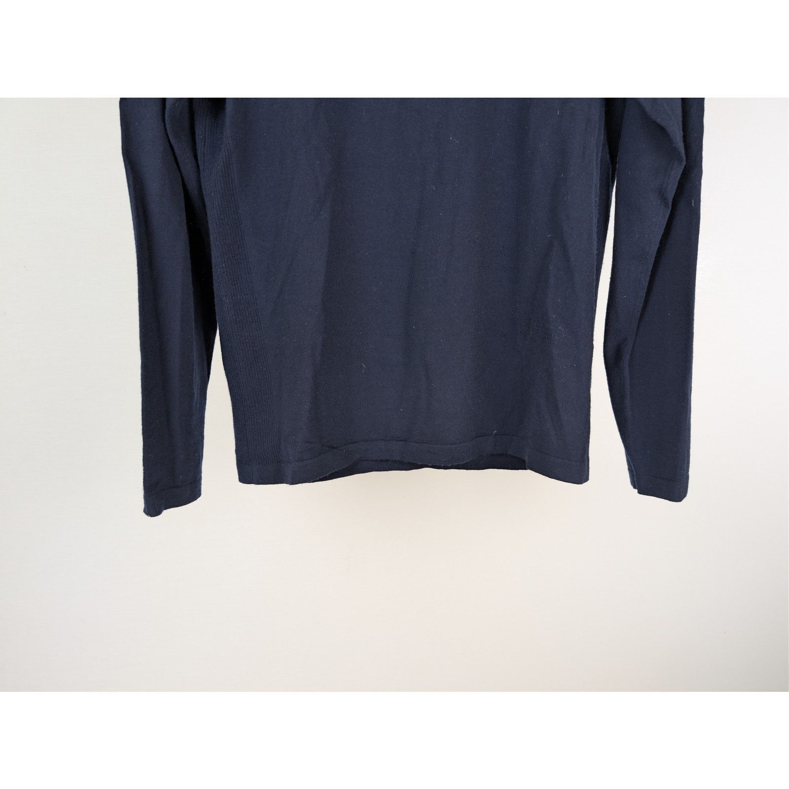 Vince o1rshd1 CC20 Long Sleeve Polo Shirt in Navy Blue Size US S / EU 44-46 / 1 - 4 Thumbnail