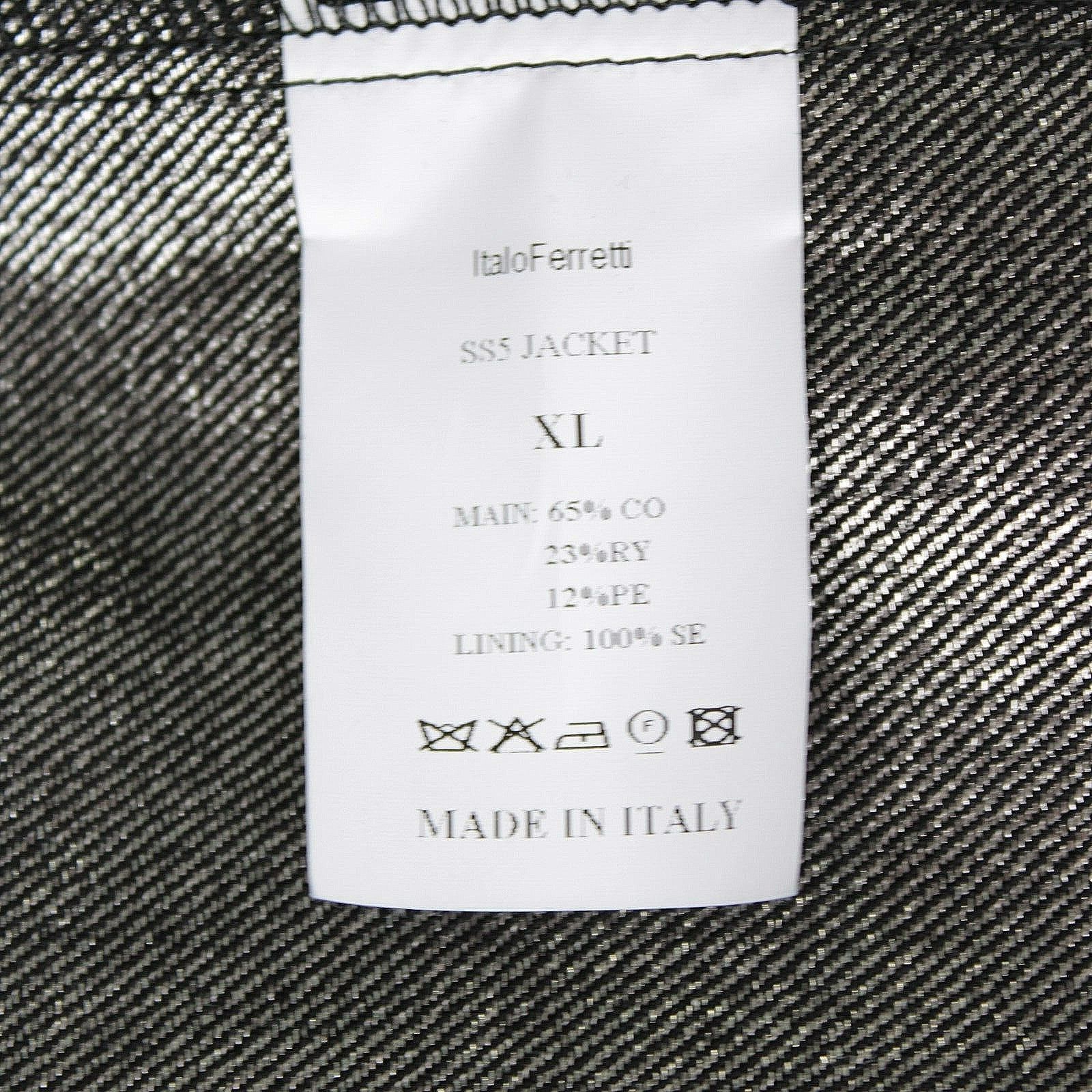 Other Italo Ferretti Jacket Size XL US In Black Cotton Blend Size US XL / EU 56 / 4 - 9 Thumbnail