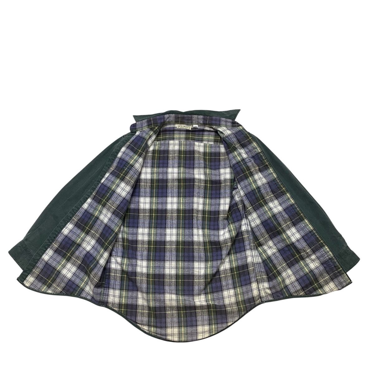 L.L. Bean LL Bean Green Flannel shirt Size US S / EU 44-46 / 1 - 7 Thumbnail
