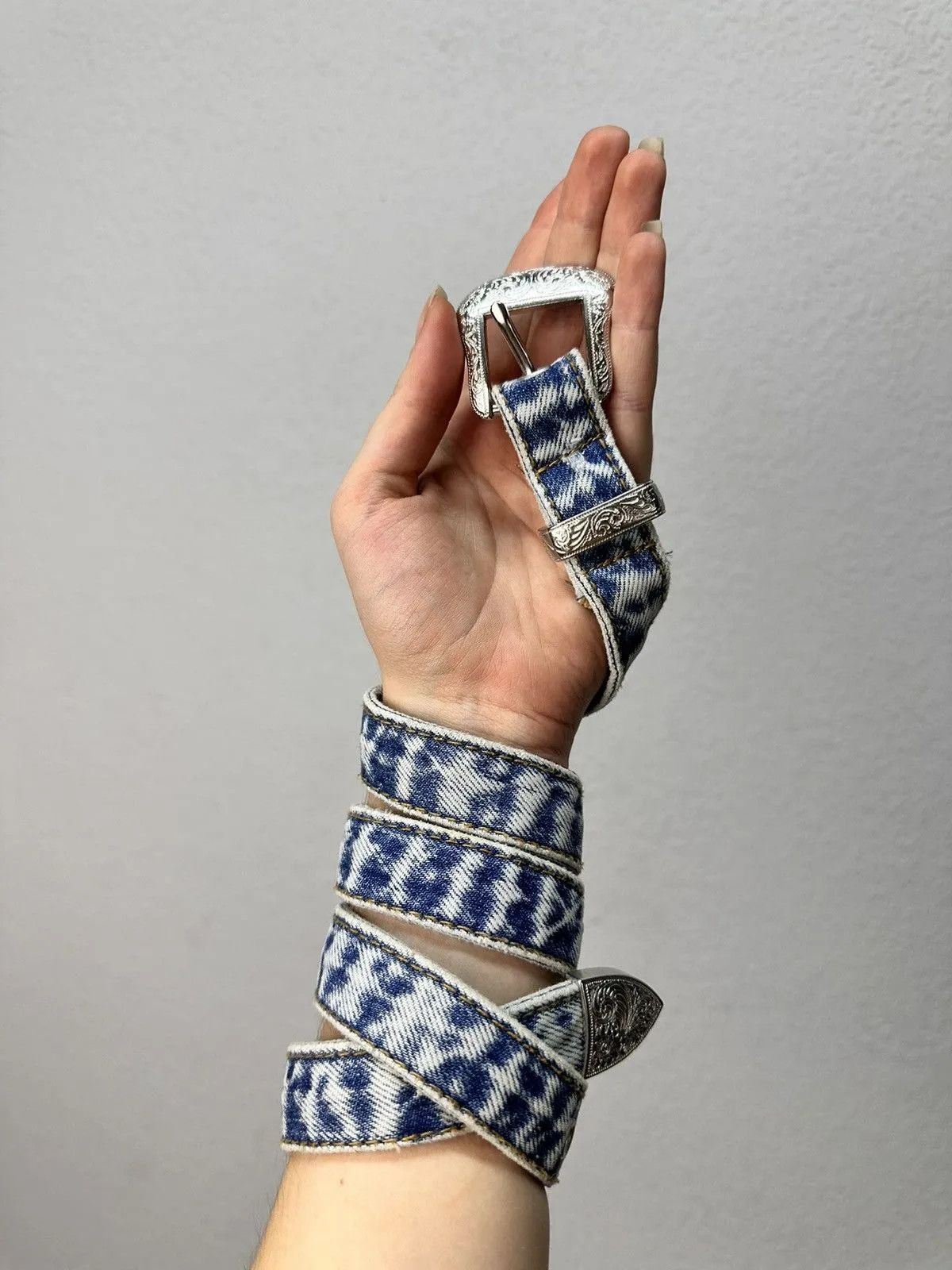 Other Vintage Belt B.B.Simon leather Avantgarde Hysteric Glamour Size ONE SIZE - 1 Thumbnail