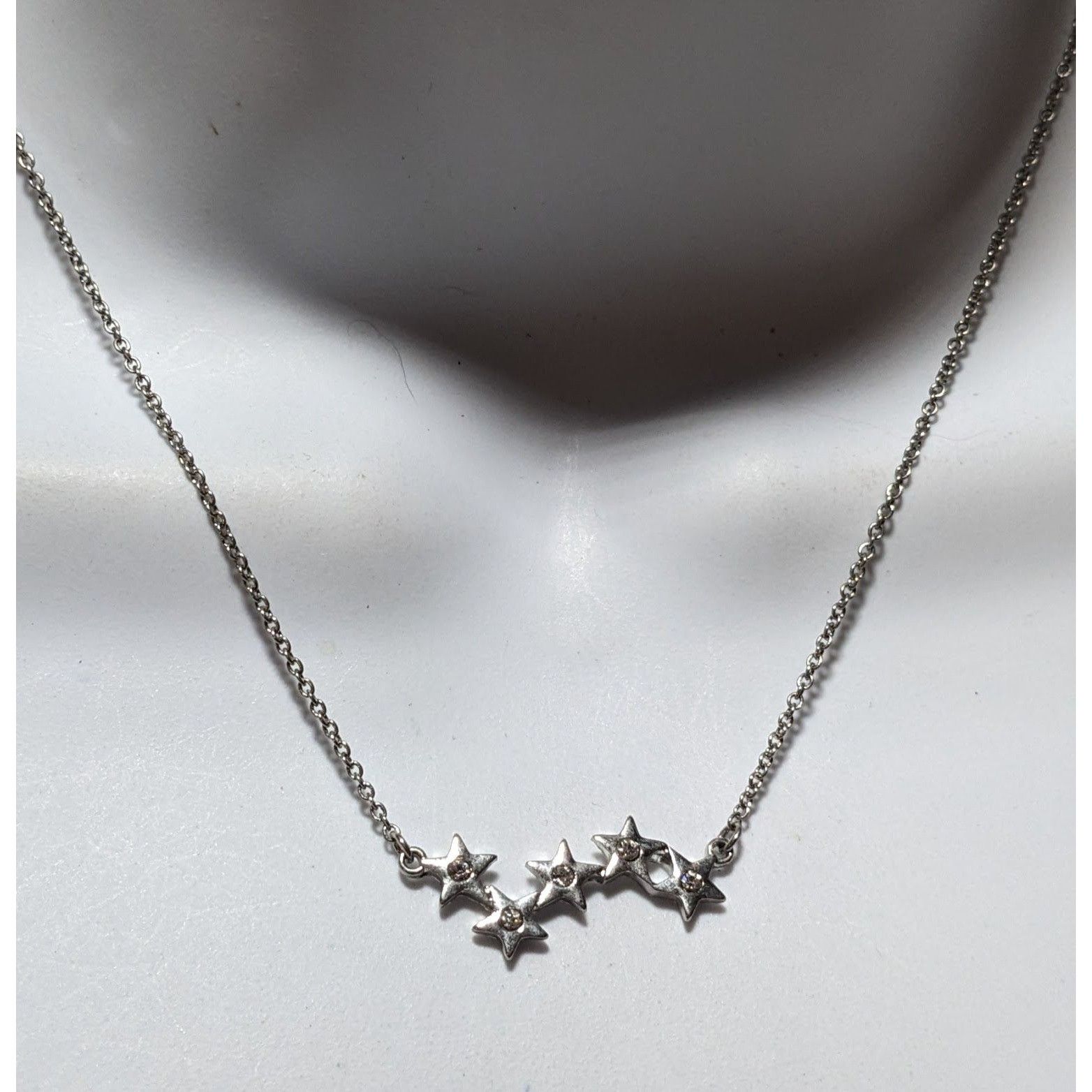 Other Minimalist Silver Sparkling Star Necklace Size ONE SIZE - 7 Thumbnail