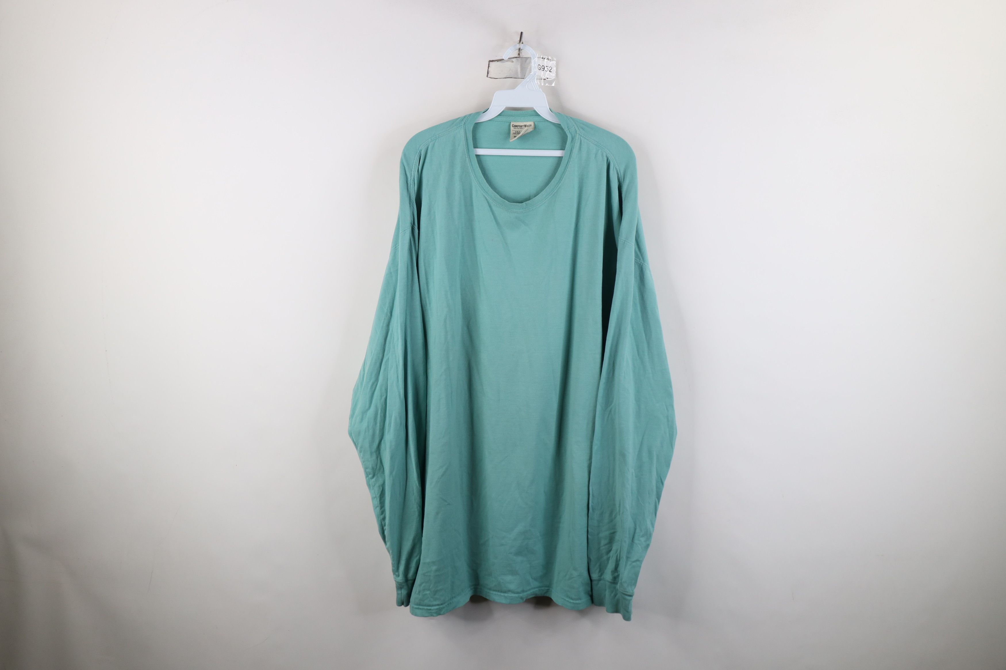 Vintage Vintage 90s Y2K Streetwear Stonewash Long Sleeve T-Shirt Size US XXL / EU 58 / 5 - 1 Thumbnail