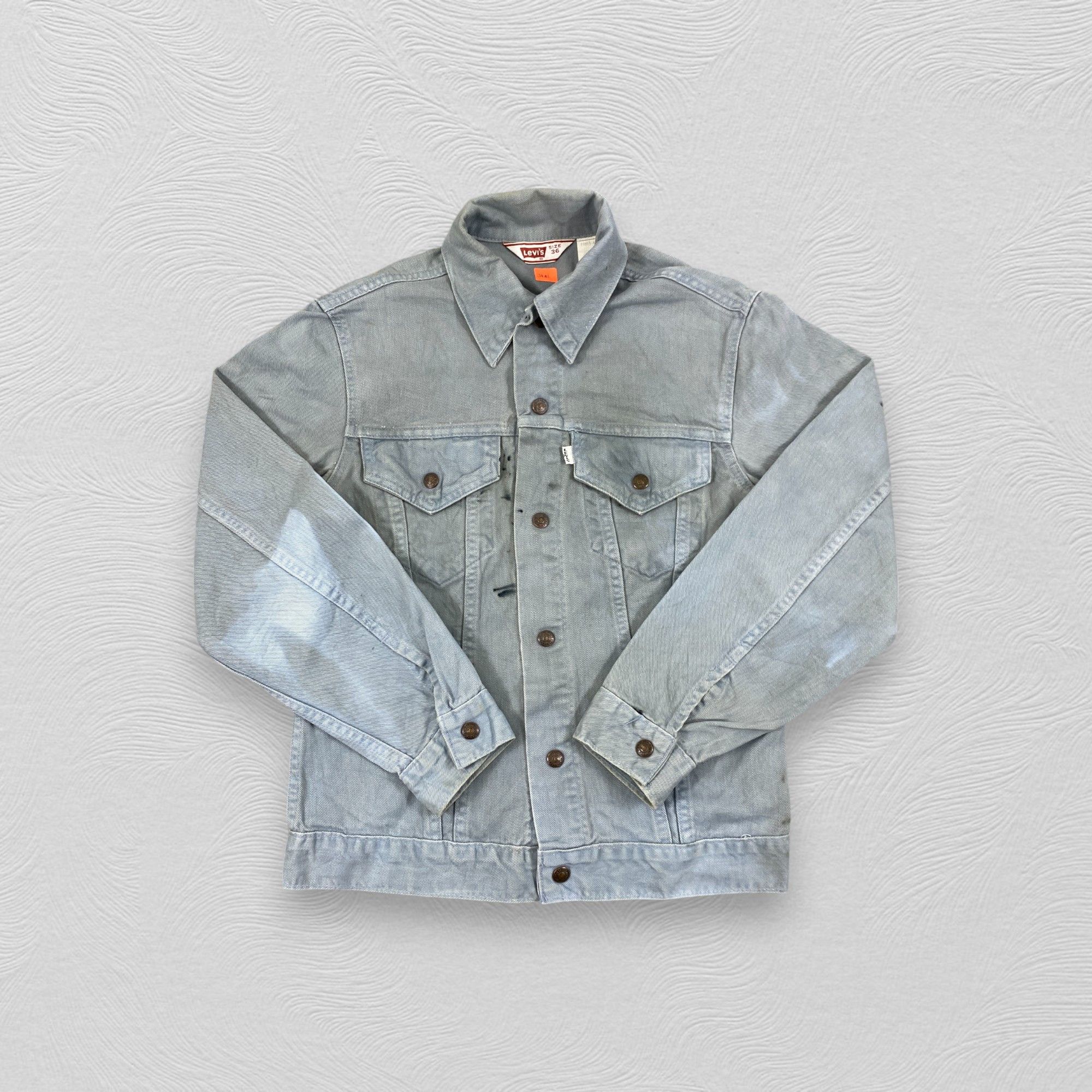 Levi's Vintage Clothing 90s Vintage Distressed Levi's Big E Denim Jacket- J481 Size US XS / EU 42 / 0 - 3 Thumbnail