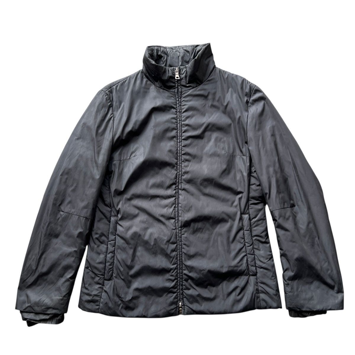 Prada Vintage Prada Light Puffer Jacket Made In Italy Size 42 Size S / US 4 / IT 40 - 2 Thumbnail