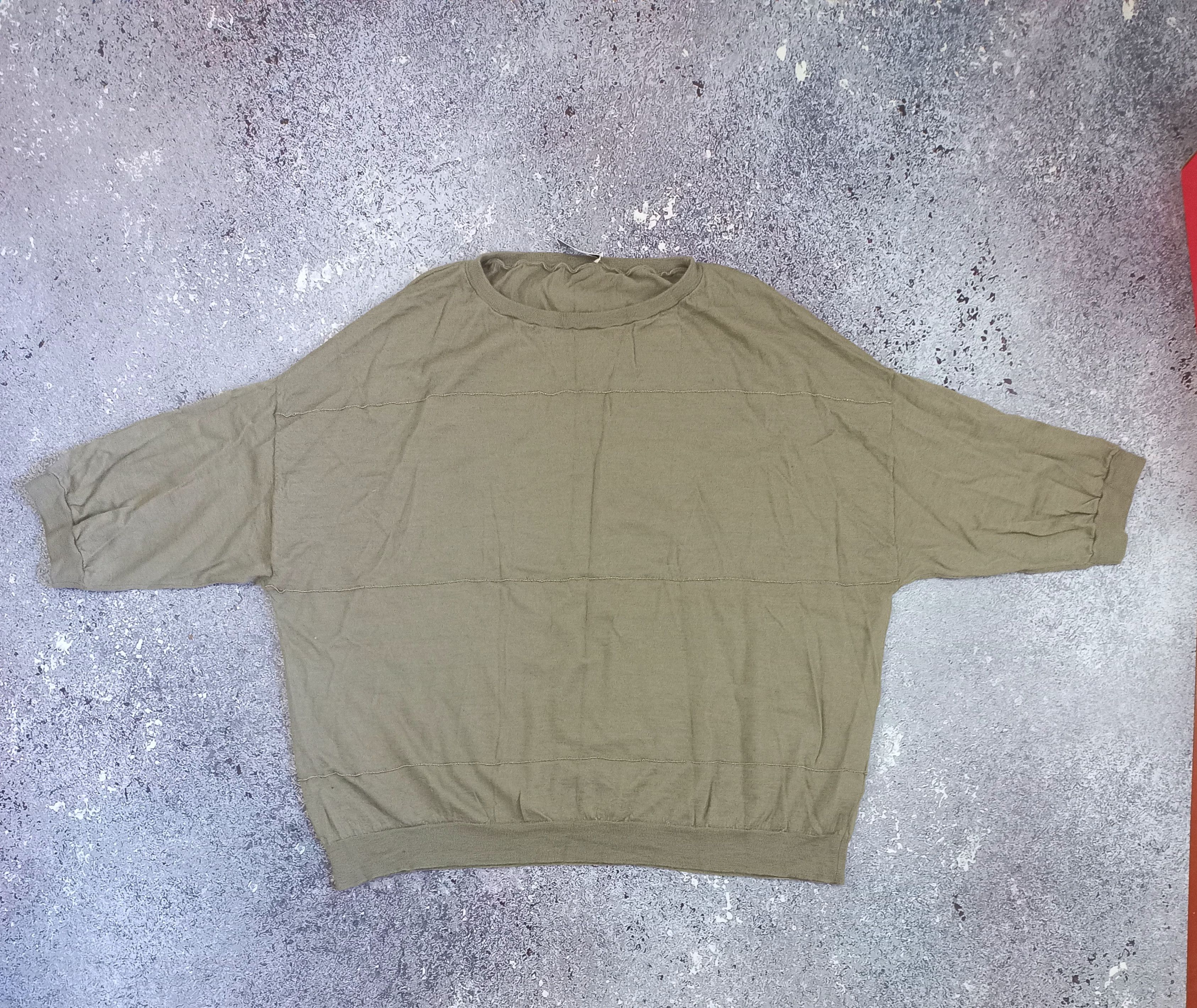 Brunello Cucinelli Brunello Cucinelli Sweater Cashmere Beige L Size L / US 10 / IT 46 - 4 Thumbnail