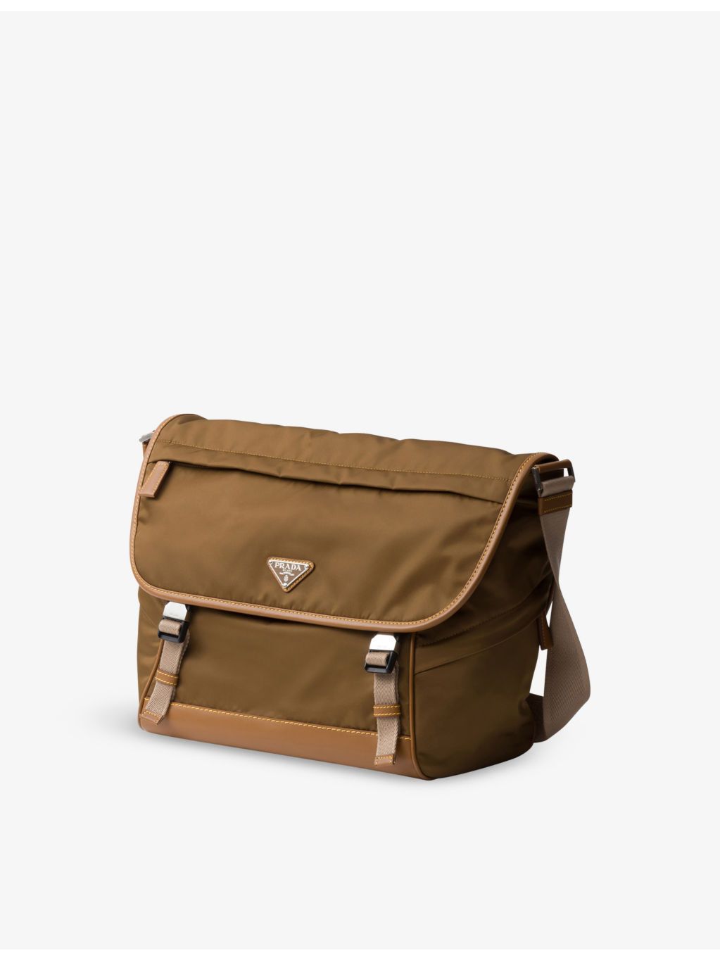 Prada o1bcso1str1025 Size: OS / Nylon Vitello Re-Nylon Bag Brown Size ONE SIZE - 6 Thumbnail