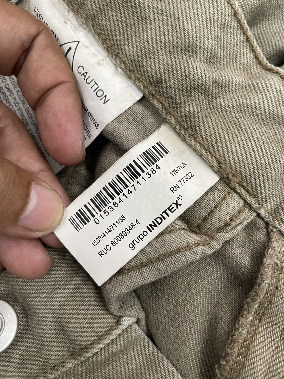 Zara Multi Big Cargo Pockets Zara Baggy Flair Pants Size US 32 / EU 48 - 18 Thumbnail