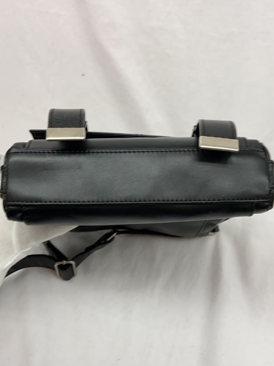 Jean Paul Gaultier Badge Logo Leather Shoulder Bag Size ONE SIZE - 4 Thumbnail