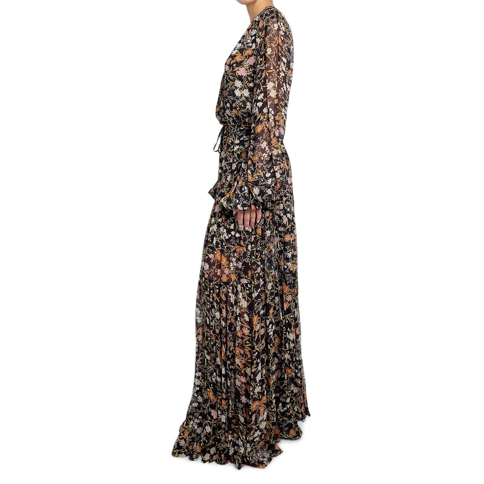 BEC + BRIDGE Long Sleeve Floral Maxi Dress Size M / US 6-8 / IT 42-44 - 2 Thumbnail