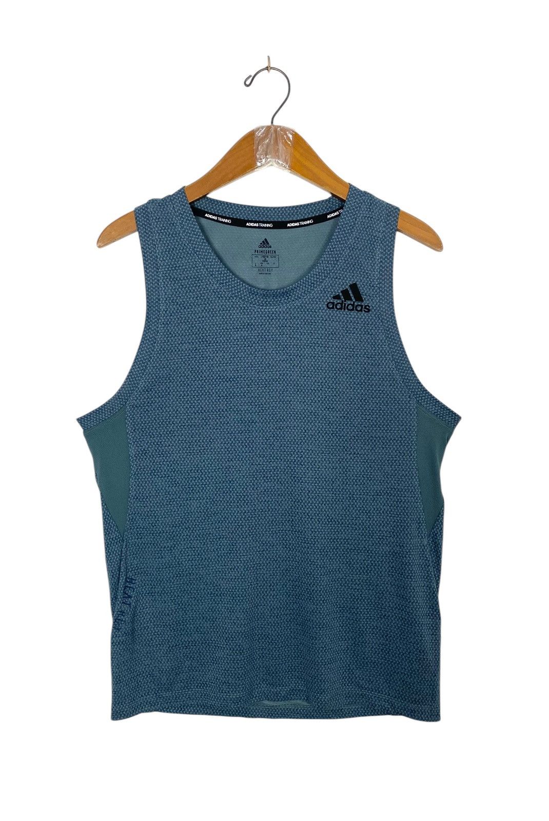Adidas Rare‼️ Adidas Training HEAT.RDY 3-Stripes Tank Top Size US S / EU 44-46 / 1 - 1 Thumbnail